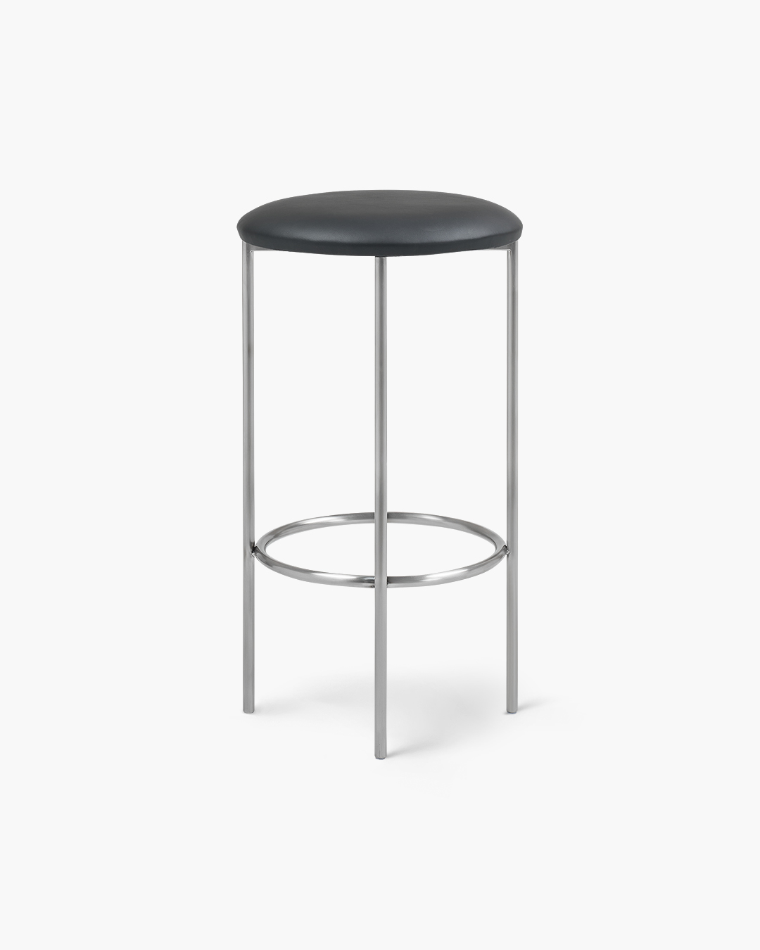 Bellino Counter Stool with Stainless Steel Frame