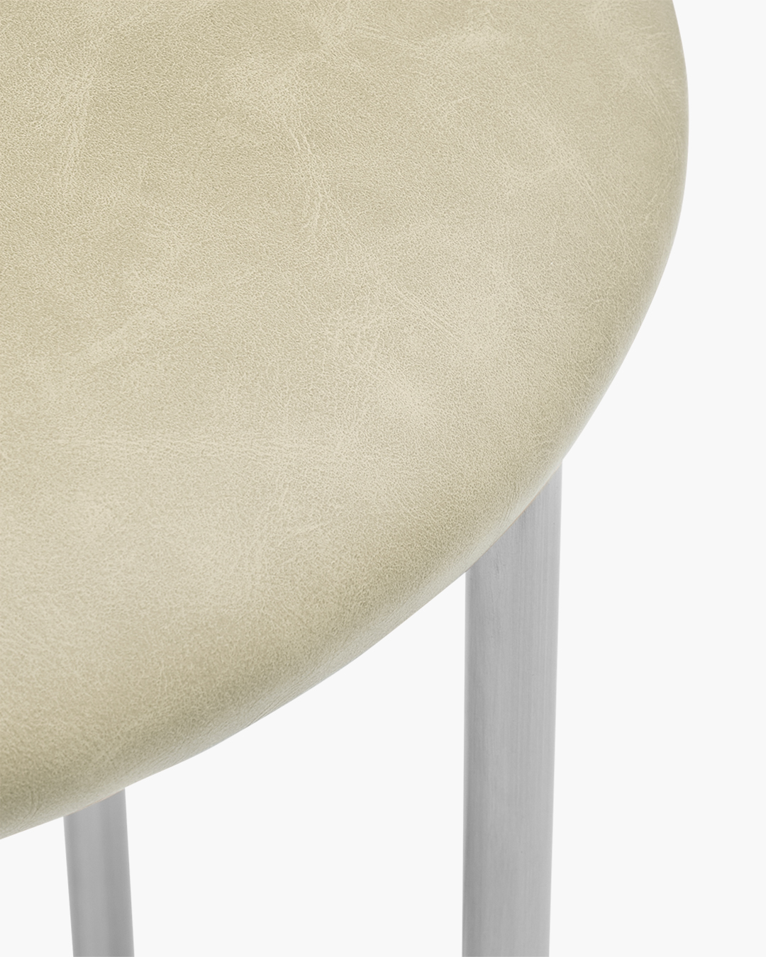 Bellino Counter Stool with Stainless Steel Frame