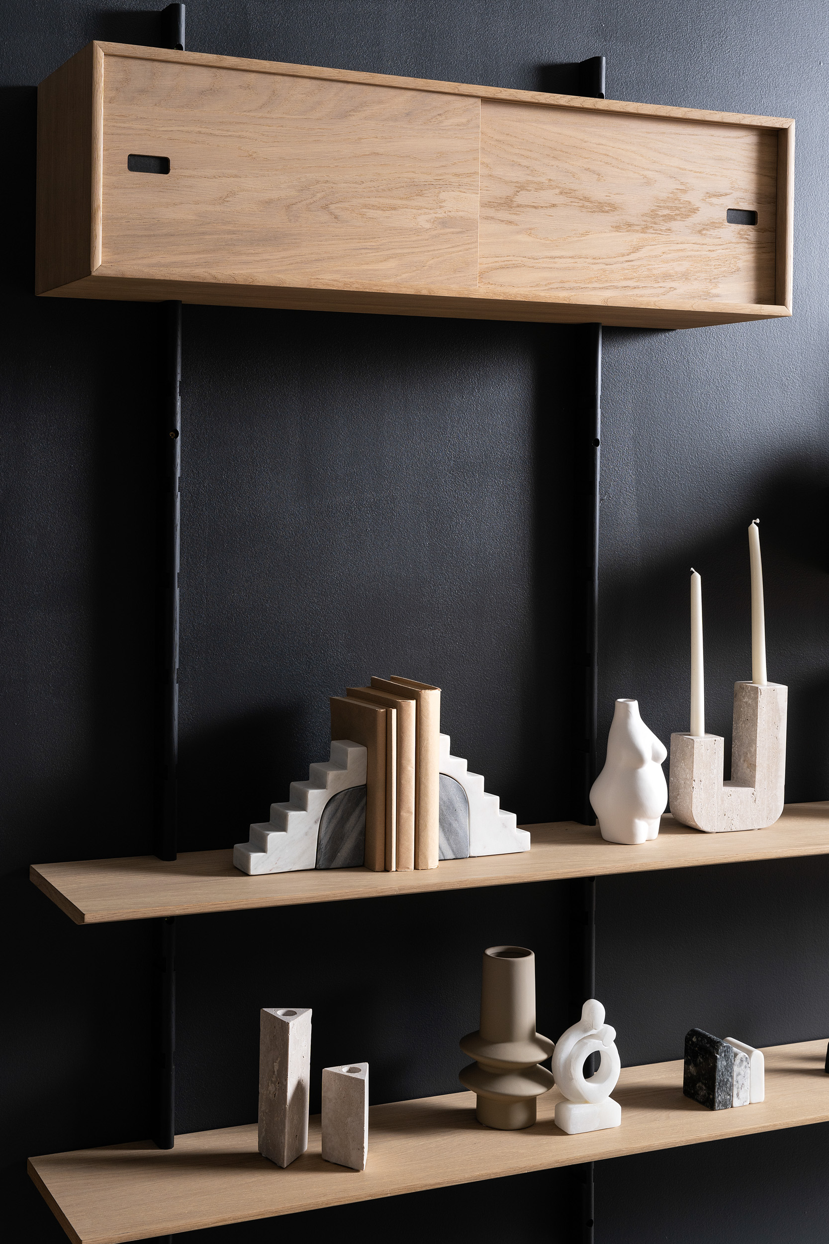 Cian Marble Deco - Black