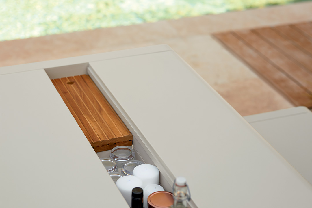 Fermob Bellevie Dining Table with Storage