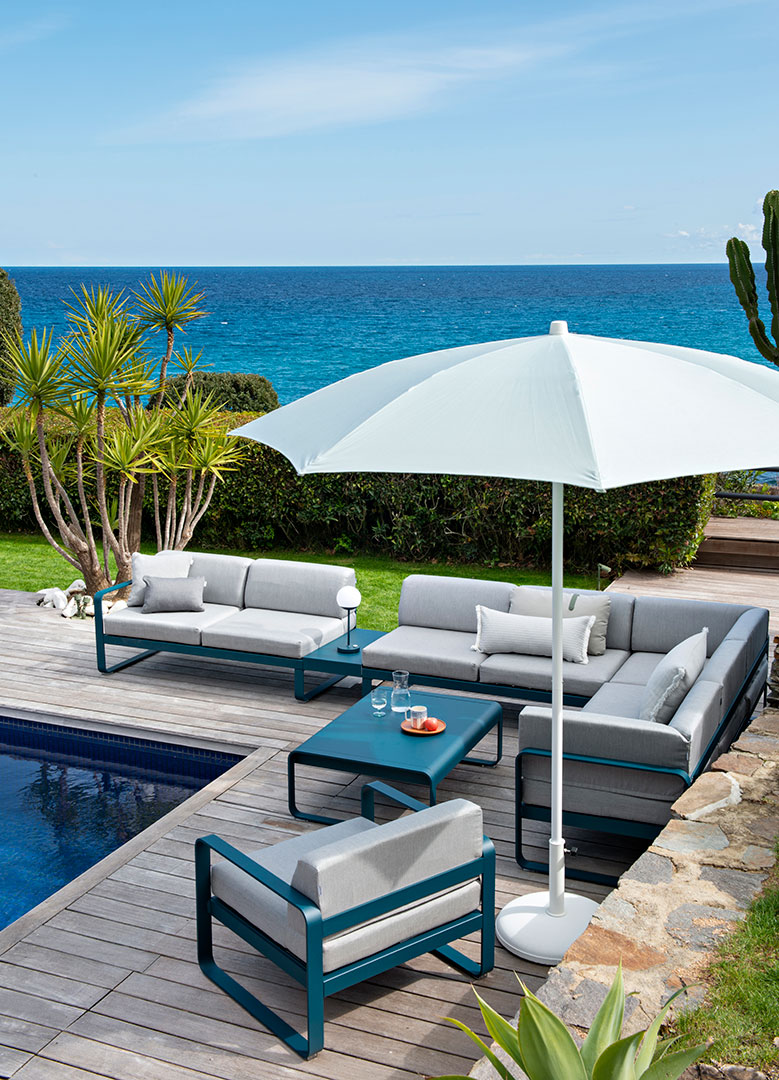Fermob Bellevie 3 Seater Club Sofa