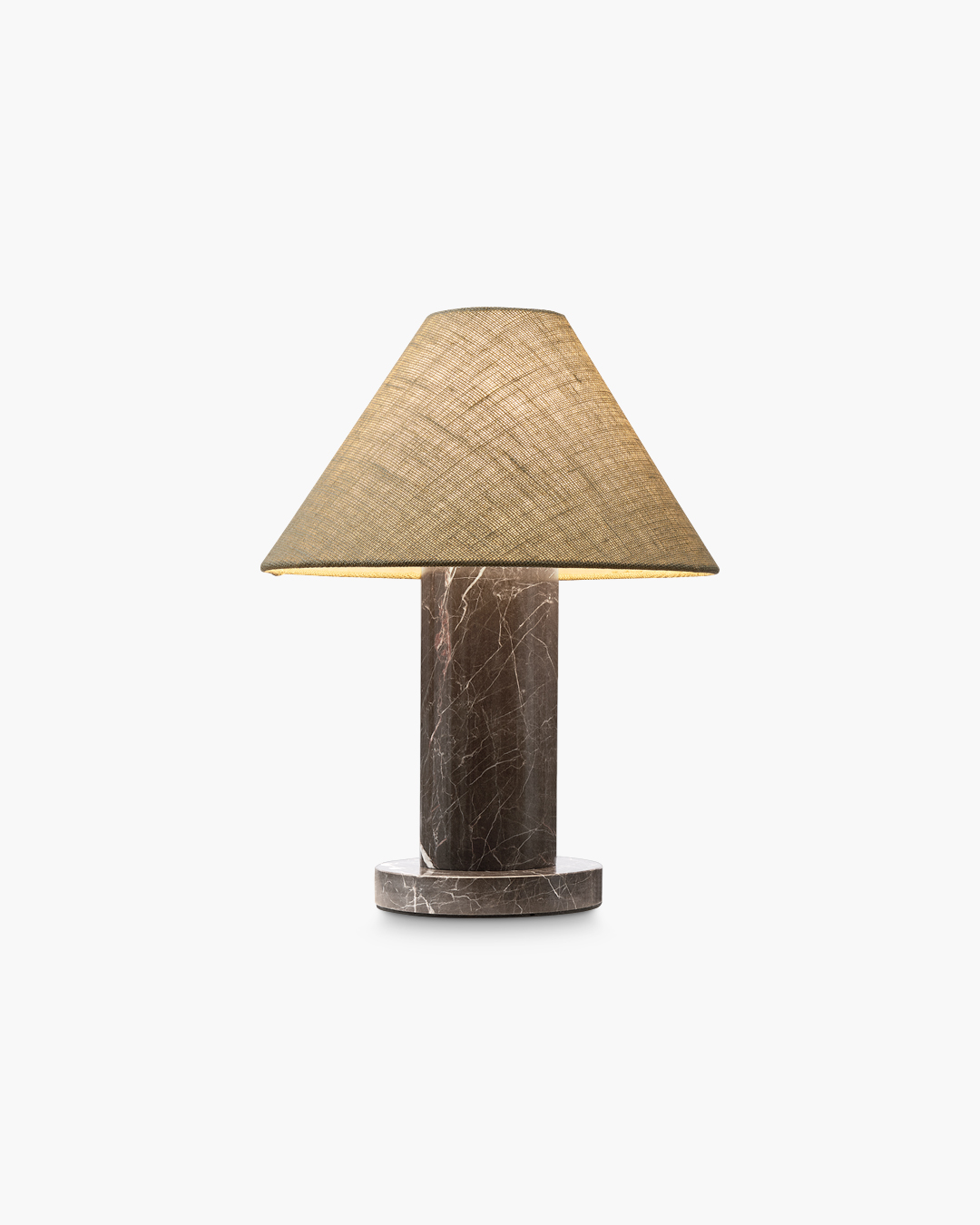 Khaki Brown Paton Table Lamp