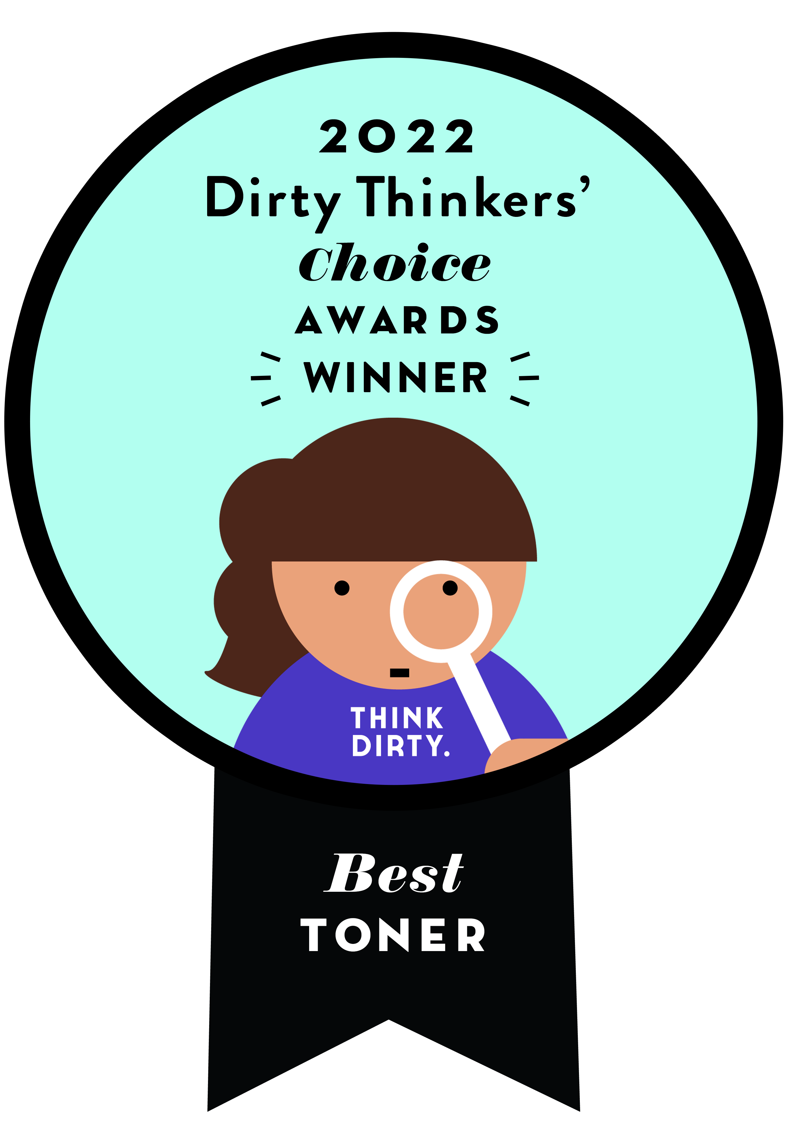 Dirty Thinkers Choice Award 2022 Winner for Toner - Shaant Balancing Refining Toner by Codex Labs