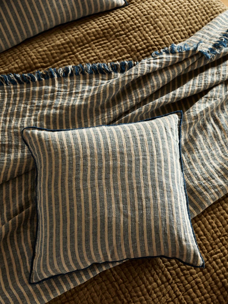 Ava Striped Cushion