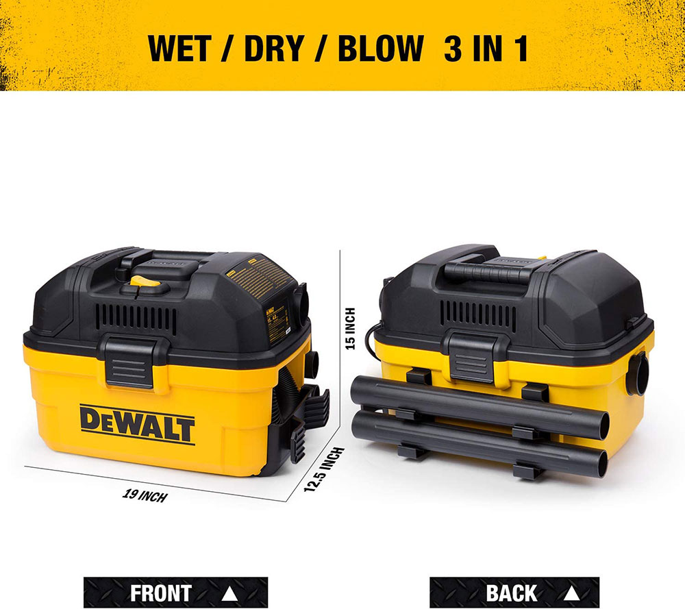 4 Gallon Portable Wet/Dry Vacuum