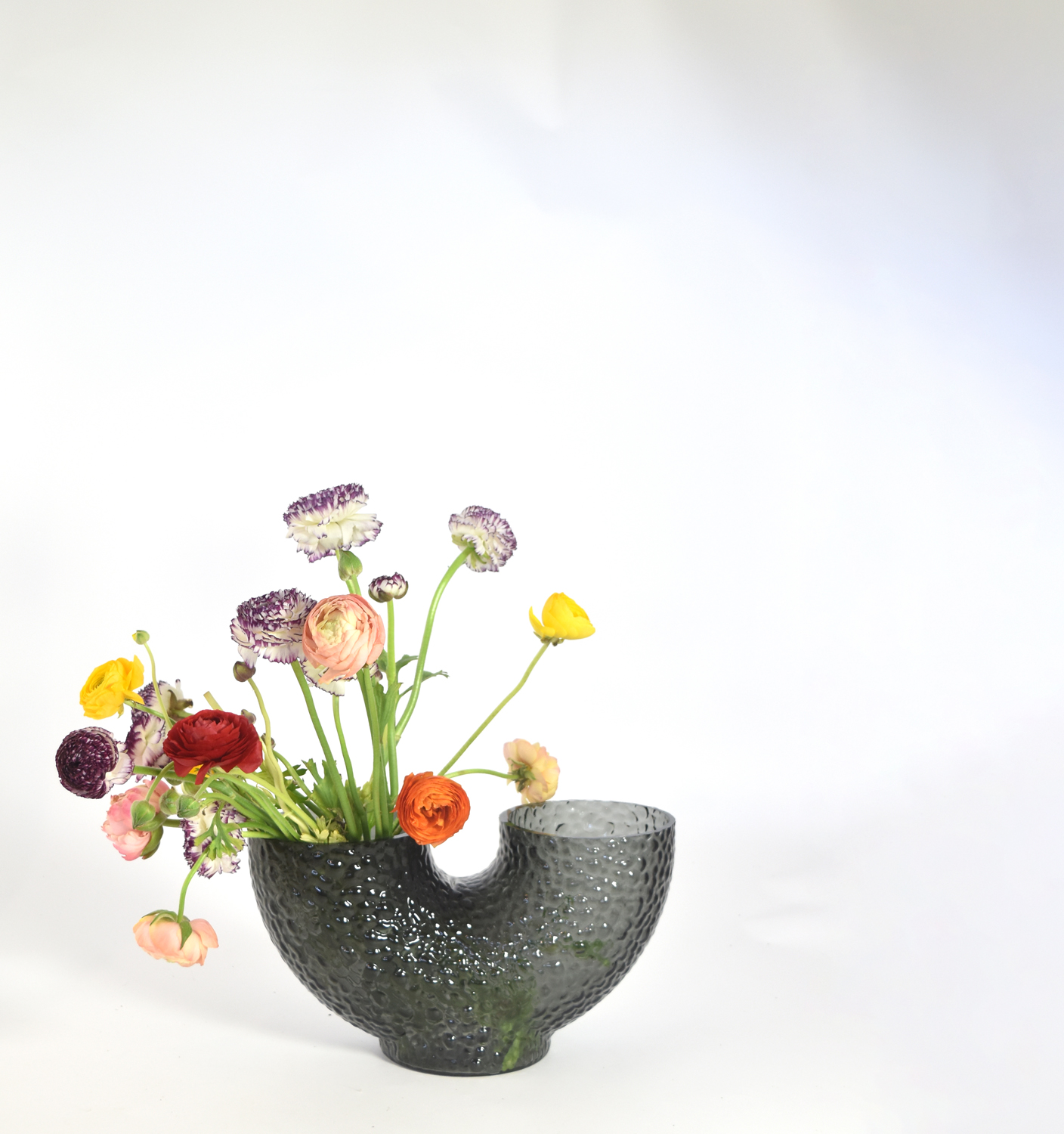 Arura Glass Vase - Low