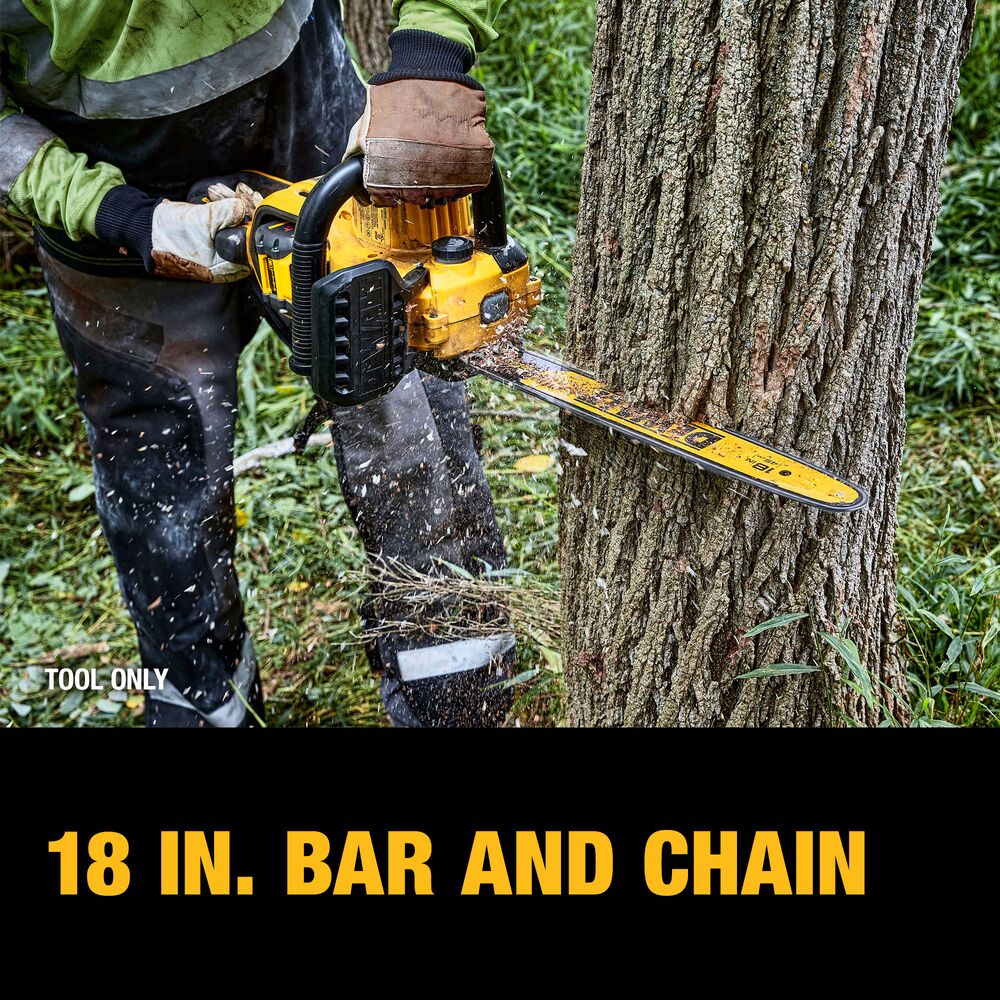 FLEXVOLT 60V MAX Brushless Cordless 18" Chainsaw (Tool Only)