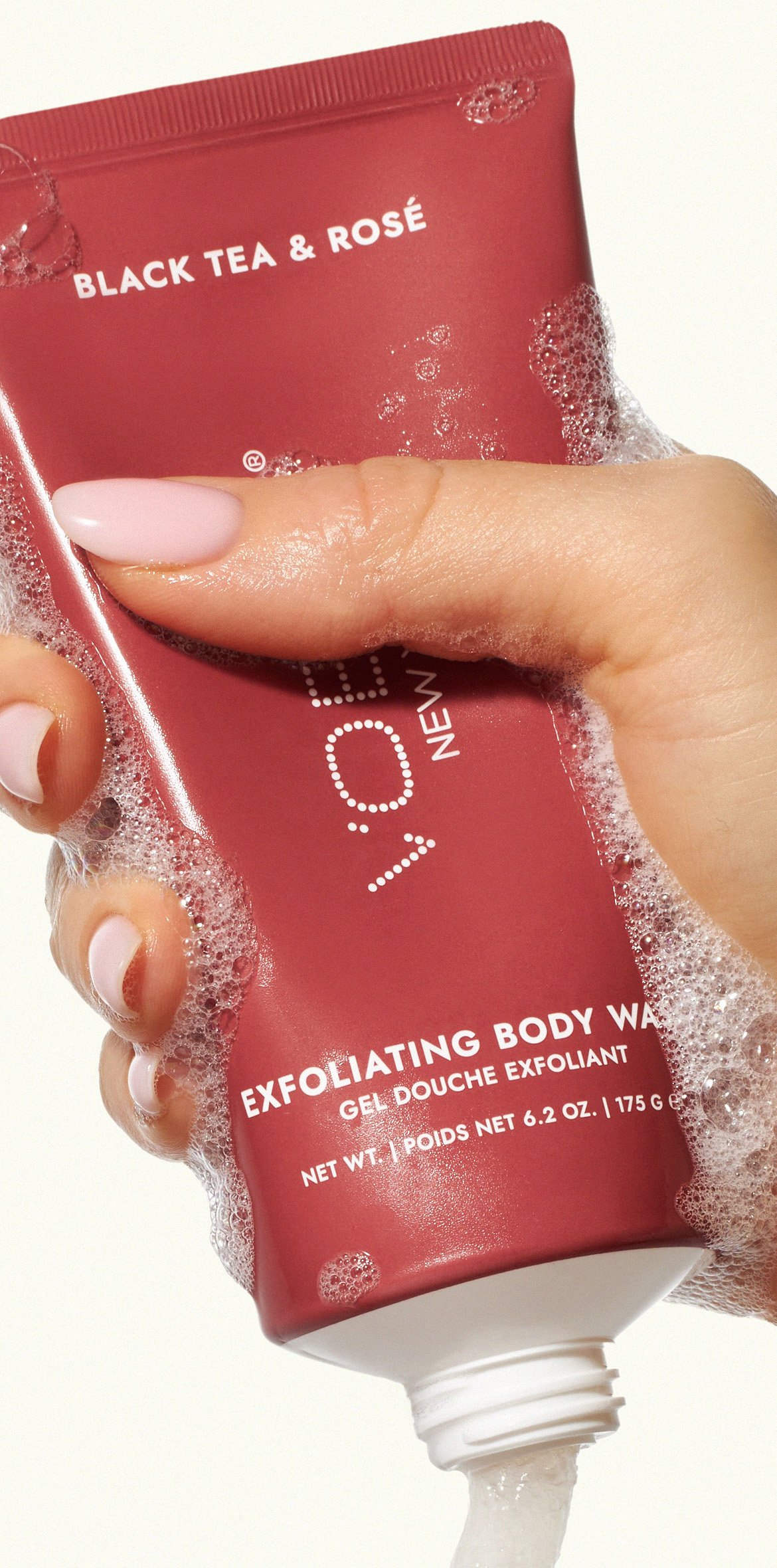 Exfoliating Body Wash Set - Sugar Scrubs with Plant-Derived AHAs
