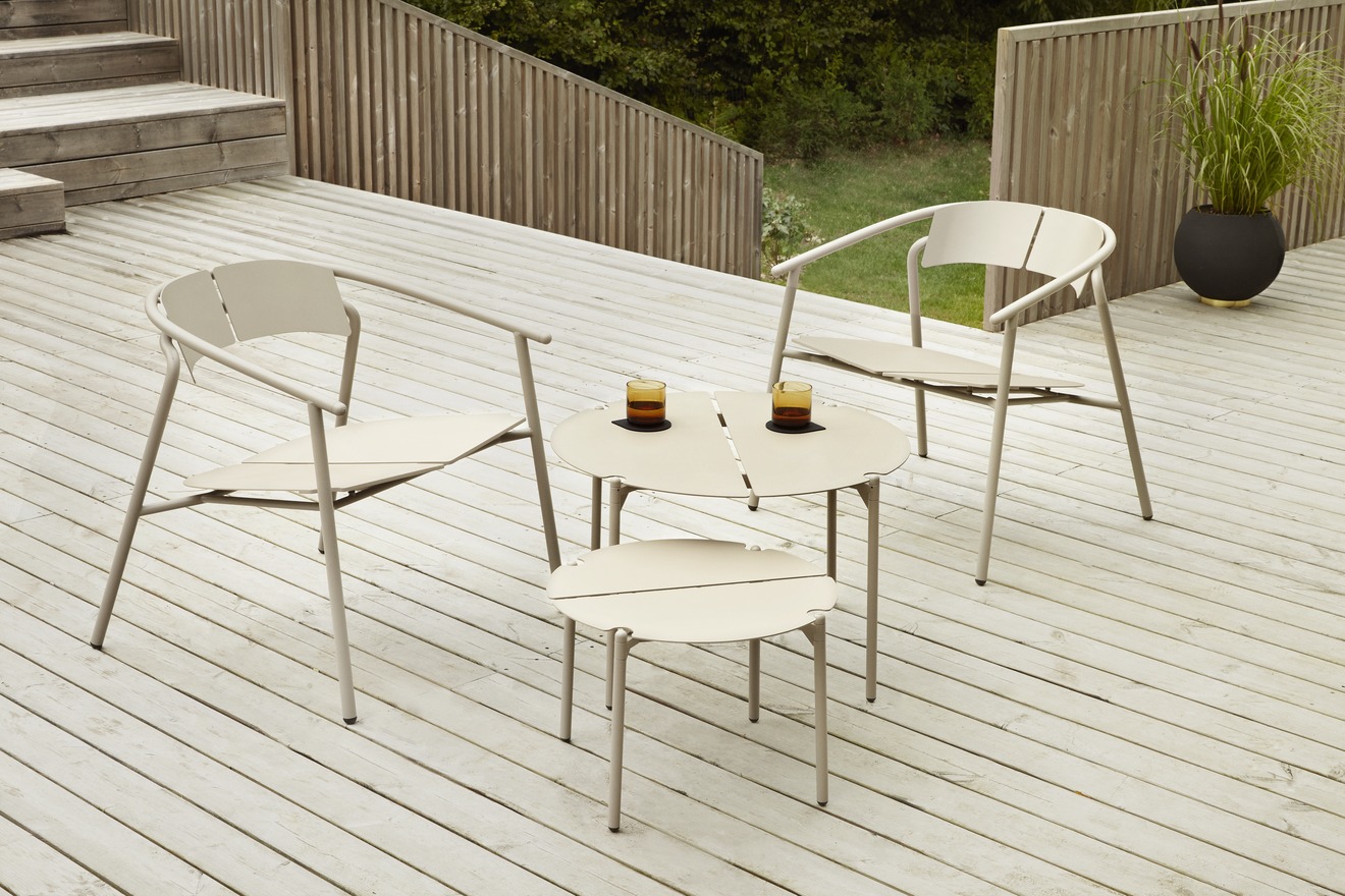 Novo Lounge Table - Taupe - Large - Floor Stock