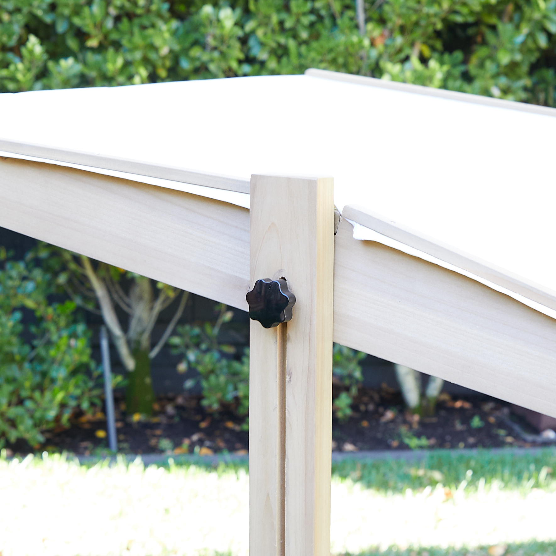 Sand Pit w/ Adjustable Canopy & Bench Seating - Preorder