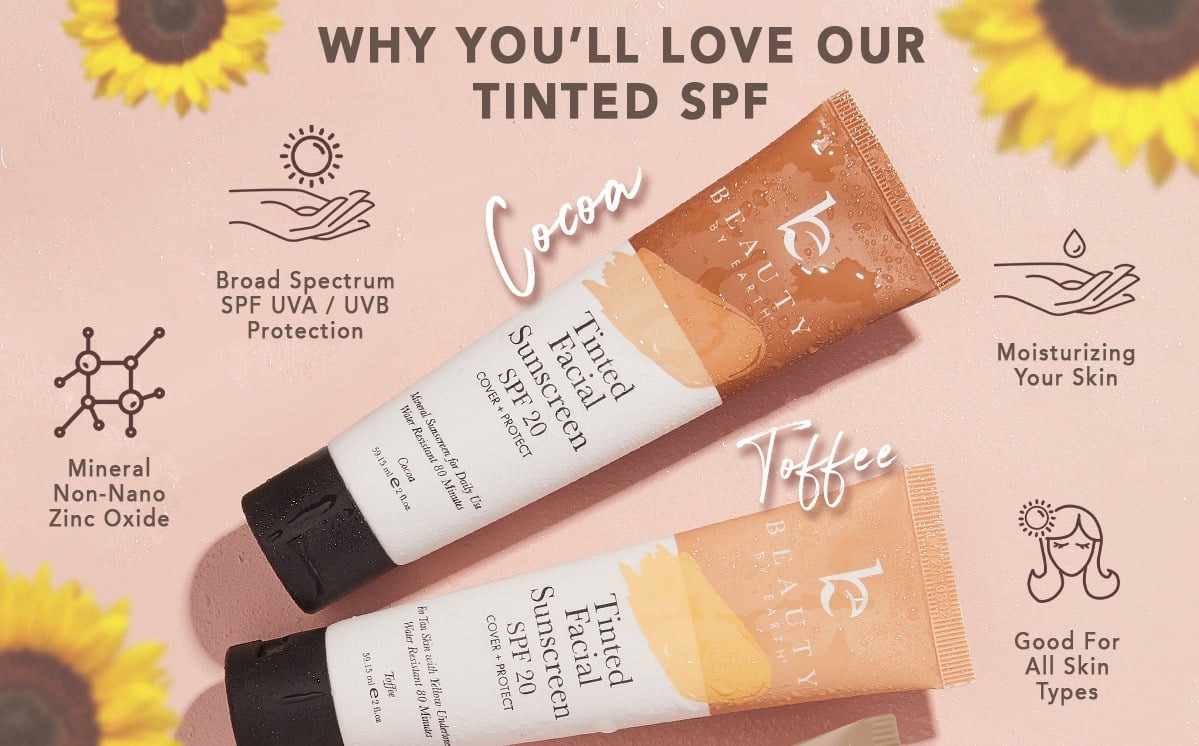 Tinted Facial Sunscreen Medium Beige - Beauty by Earth Benefits - WHY YOU'LL LOVE OUR TINTED SPF