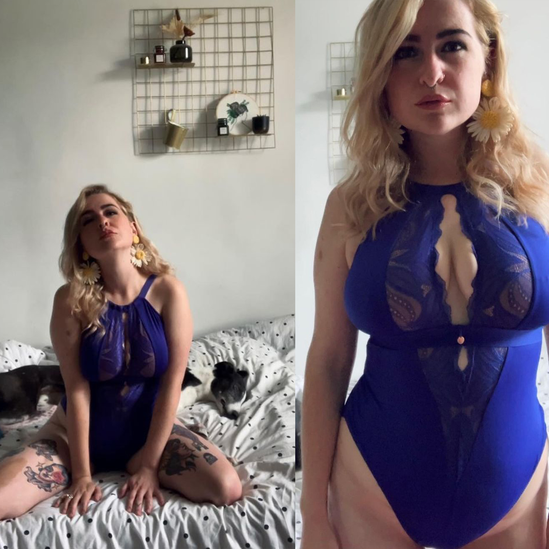 Scantilly Indulgence Stretch Lace Body Ultraviolet – Curvy Kate CA