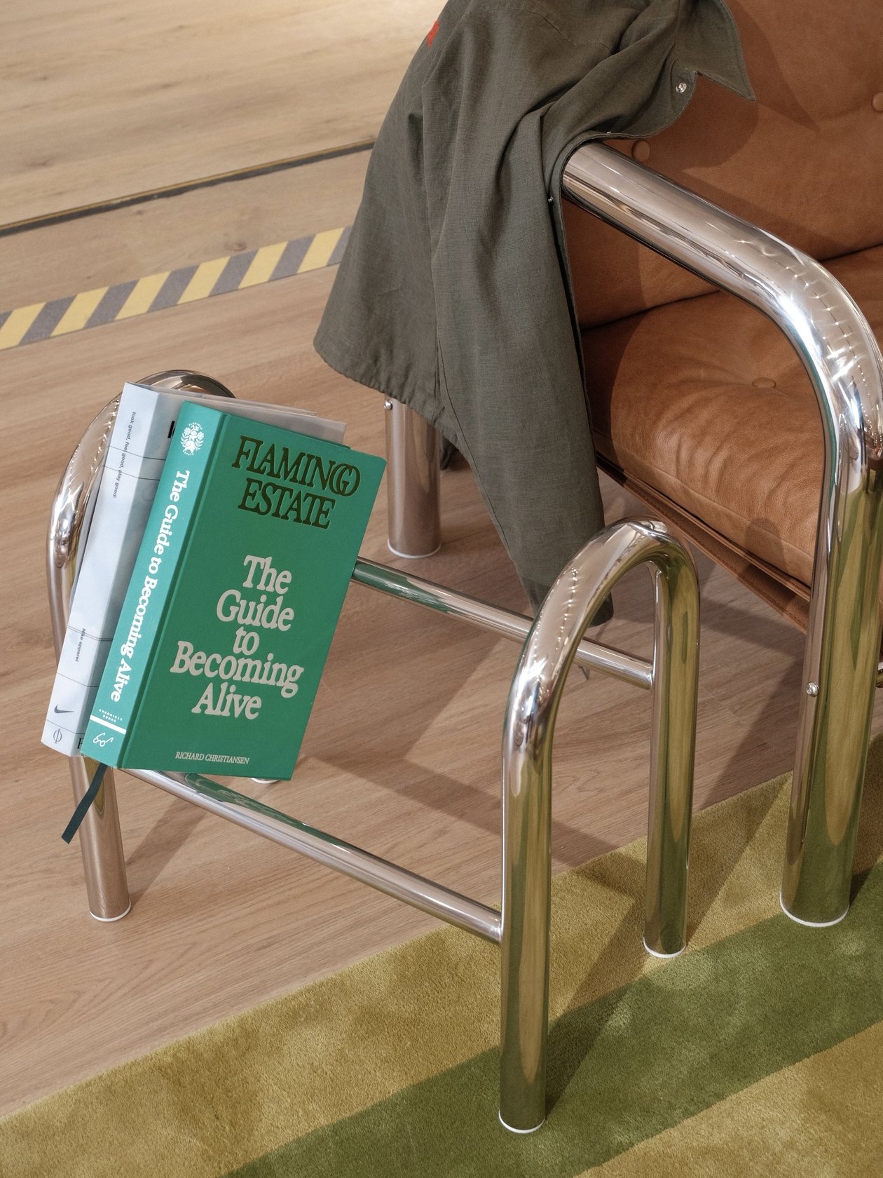 Double Rainbow Magazine Rack