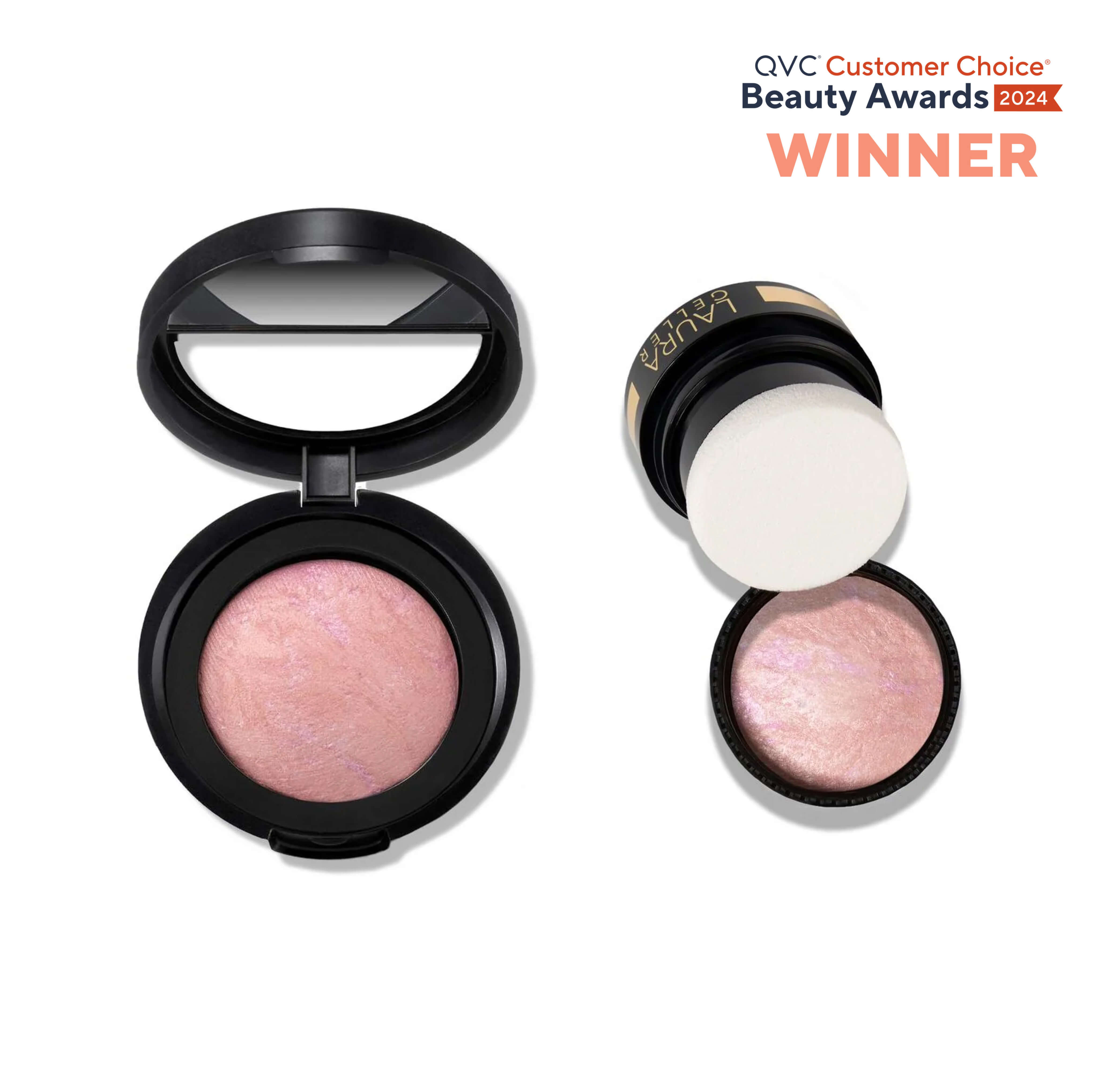 home + away blush etheral rose soldier with QVC badge 