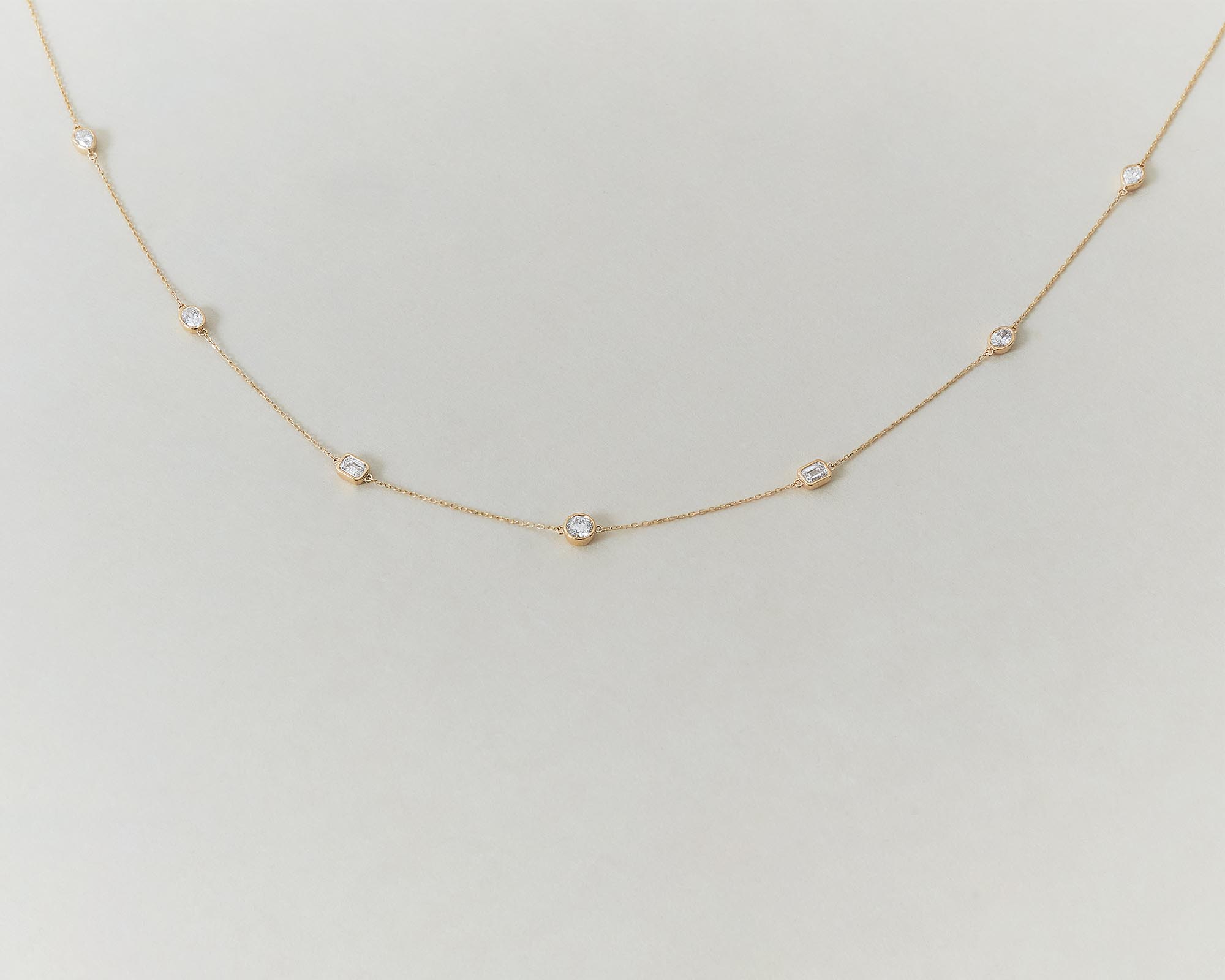 MIX CHAIN NECKLACE ゴールド ゴールド]MIXチェーンネックレス