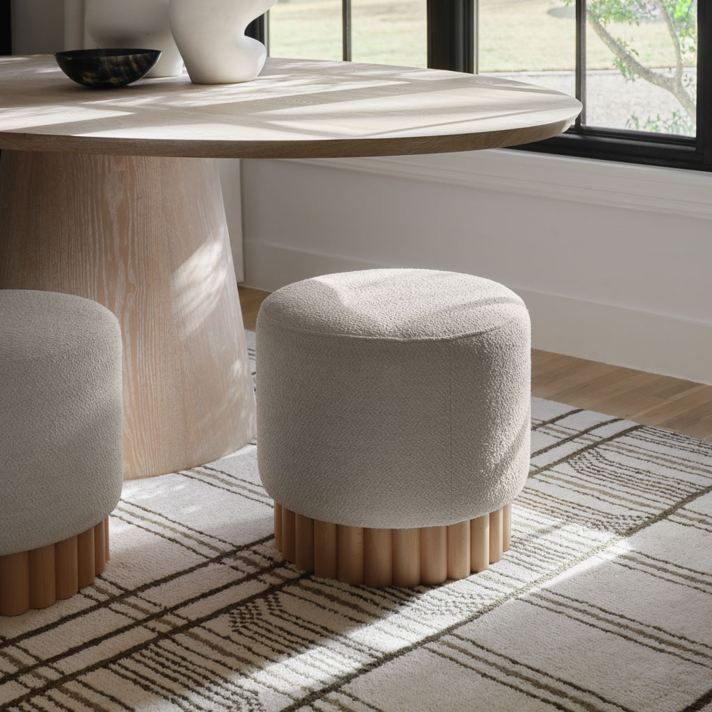 Tiya geometric area rug in olive and cream, olive