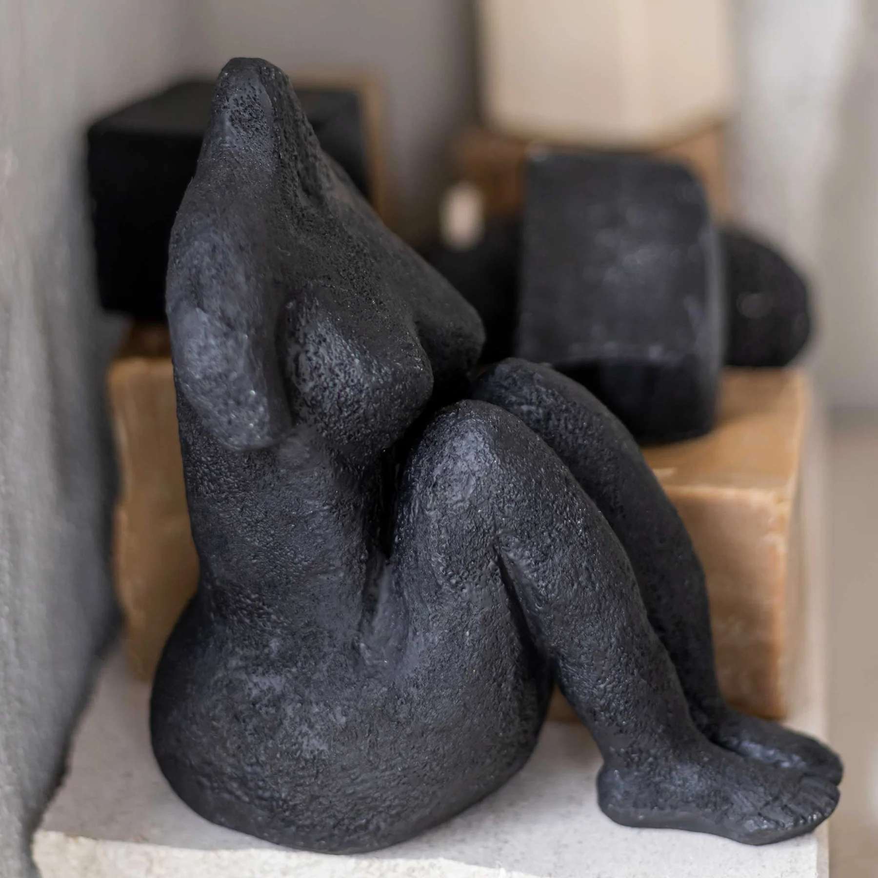 Sitting Woman Art Piece