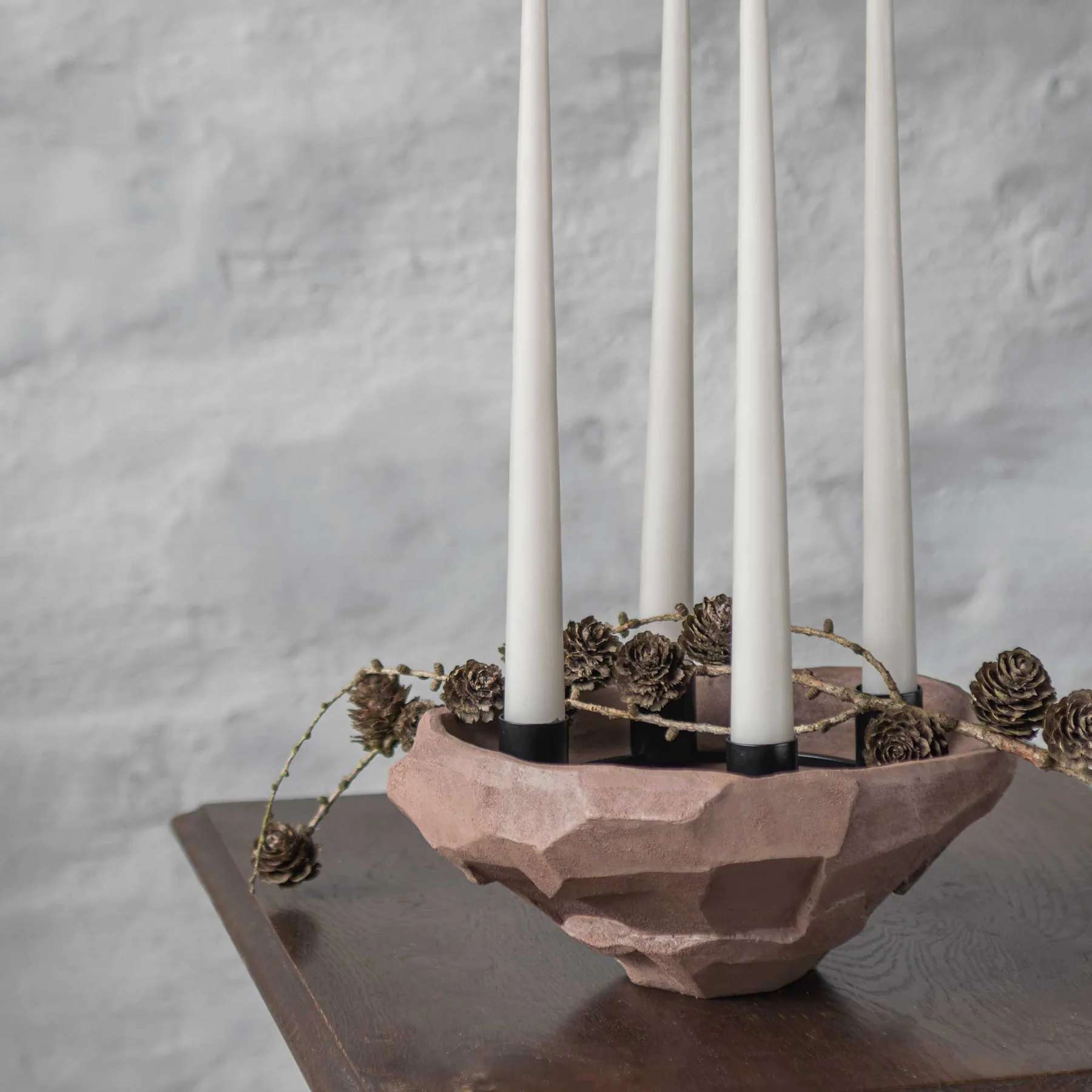 Nuki Candle Bowl Art Piece