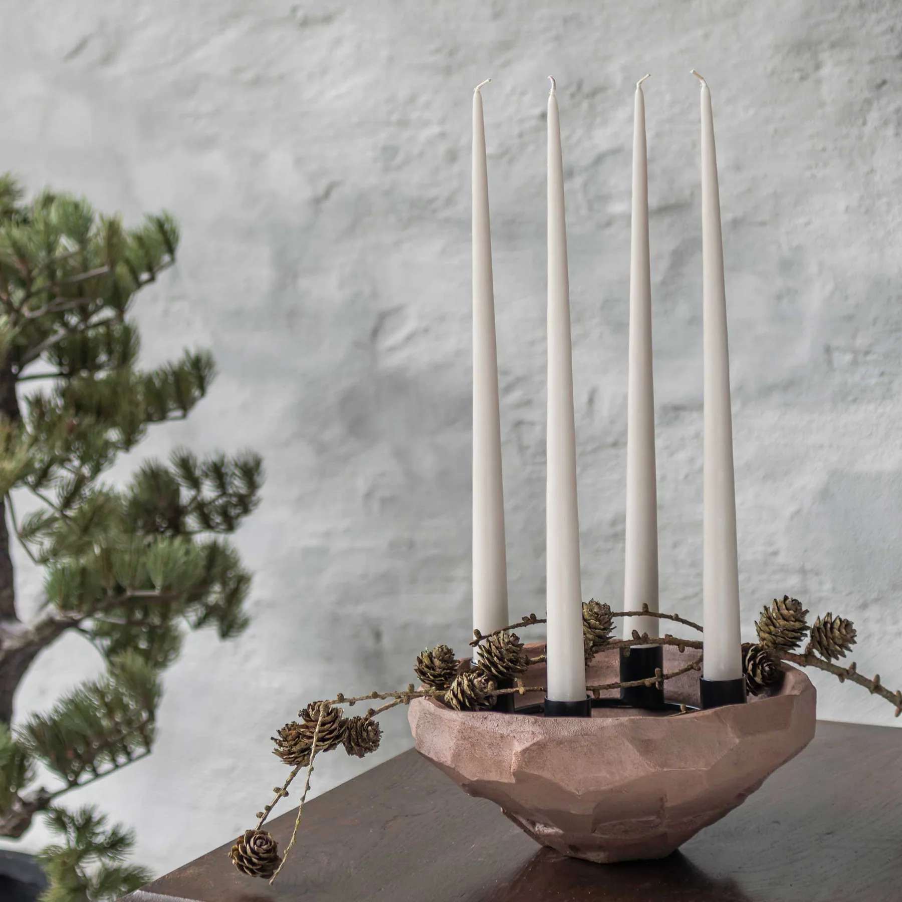 Nuki Candle Bowl Art Piece