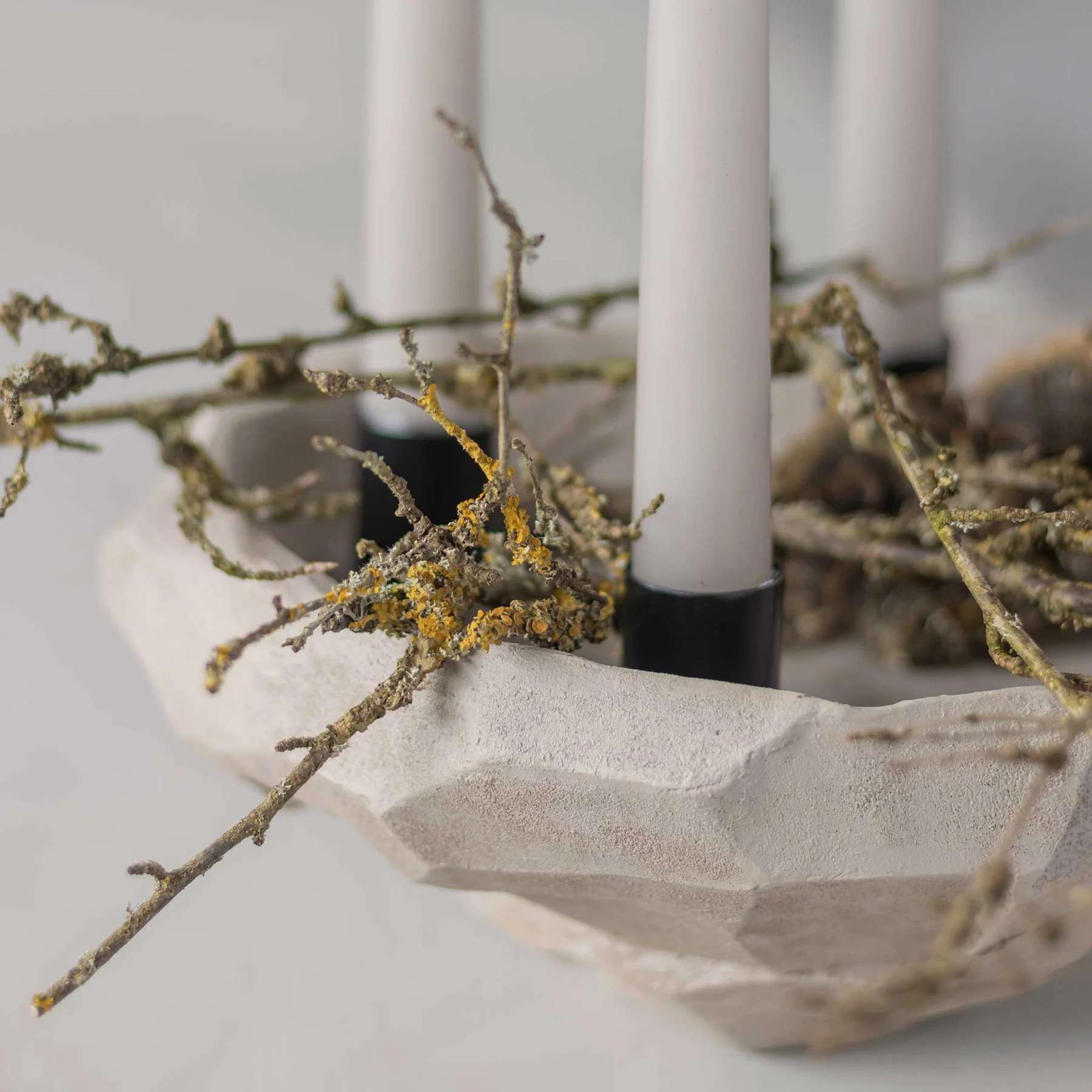 Nuki Candle Bowl Art Piece