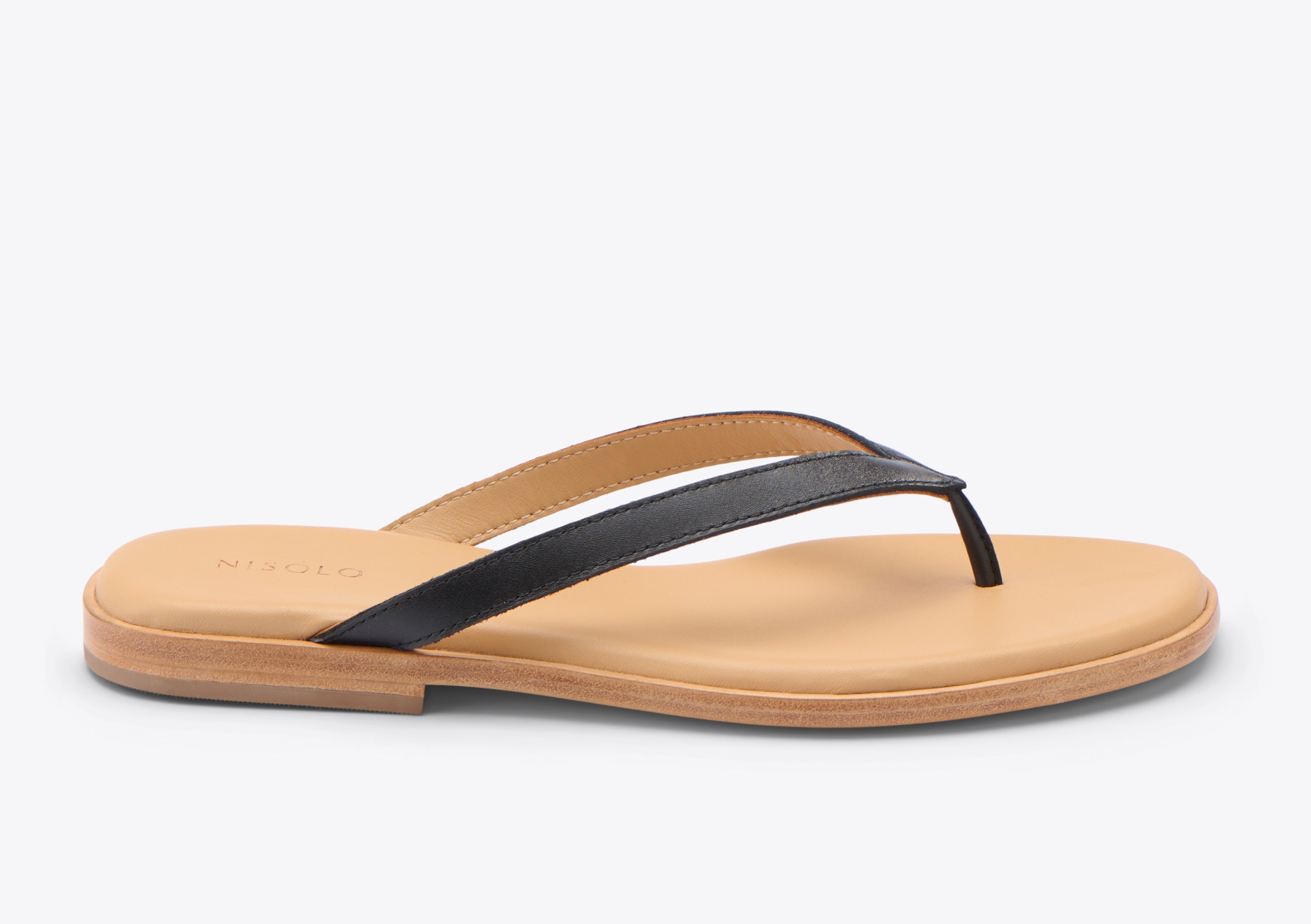 Nisolo Isabel Go-To Flip Flop Black - Every Nisolo product is built on the foundation of comfort, function, and design. 