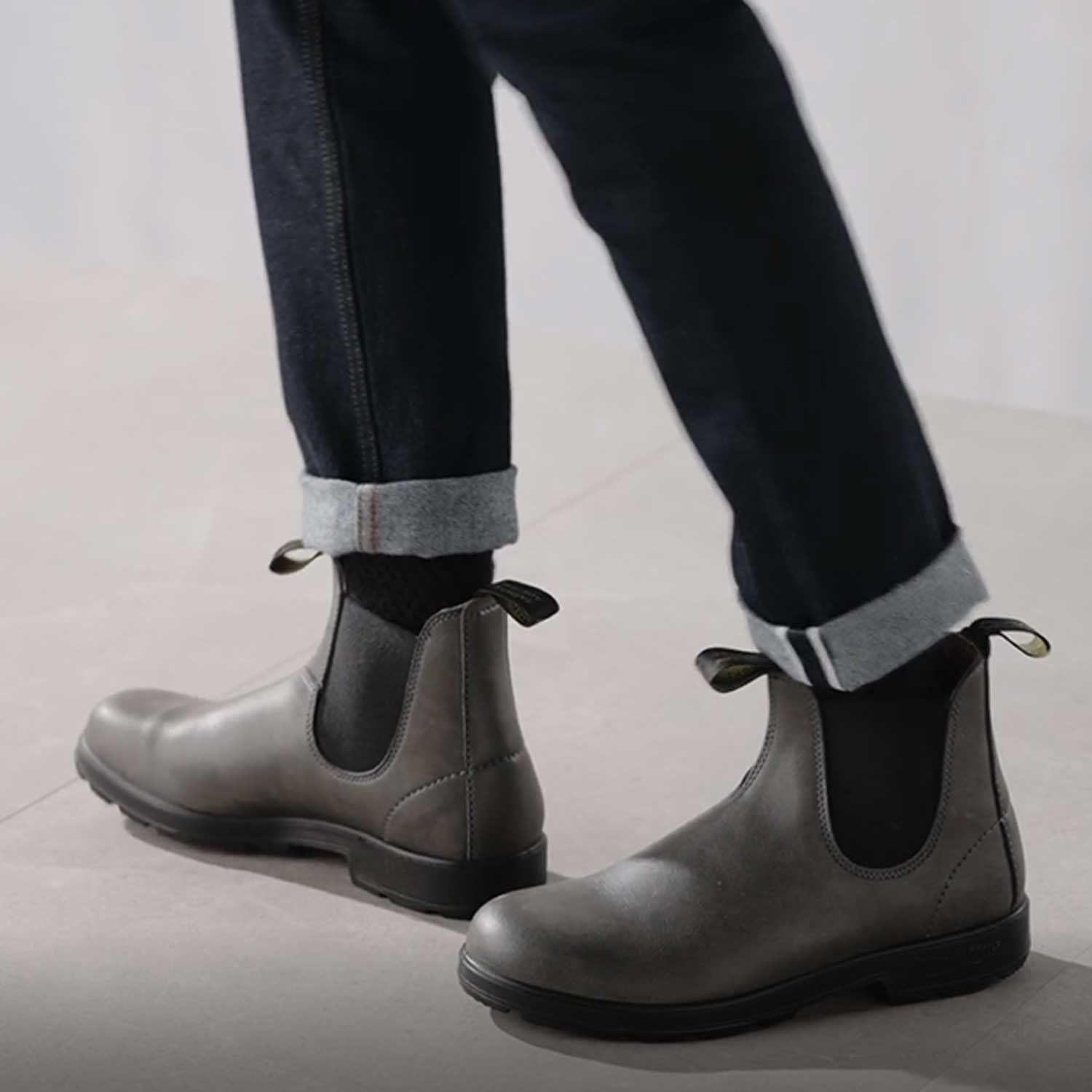 Blundstone steel cheap grey