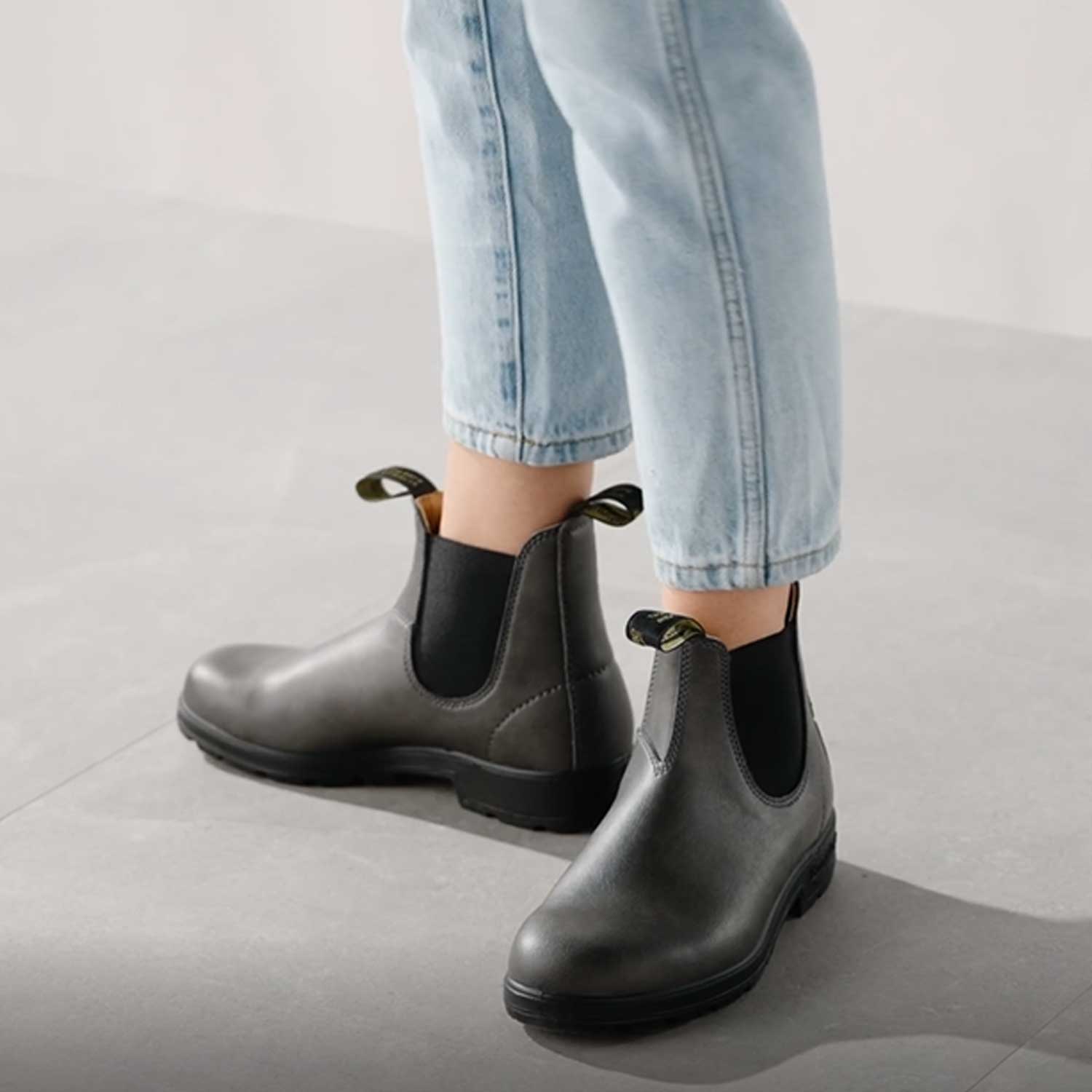 Steel gray clearance blundstone