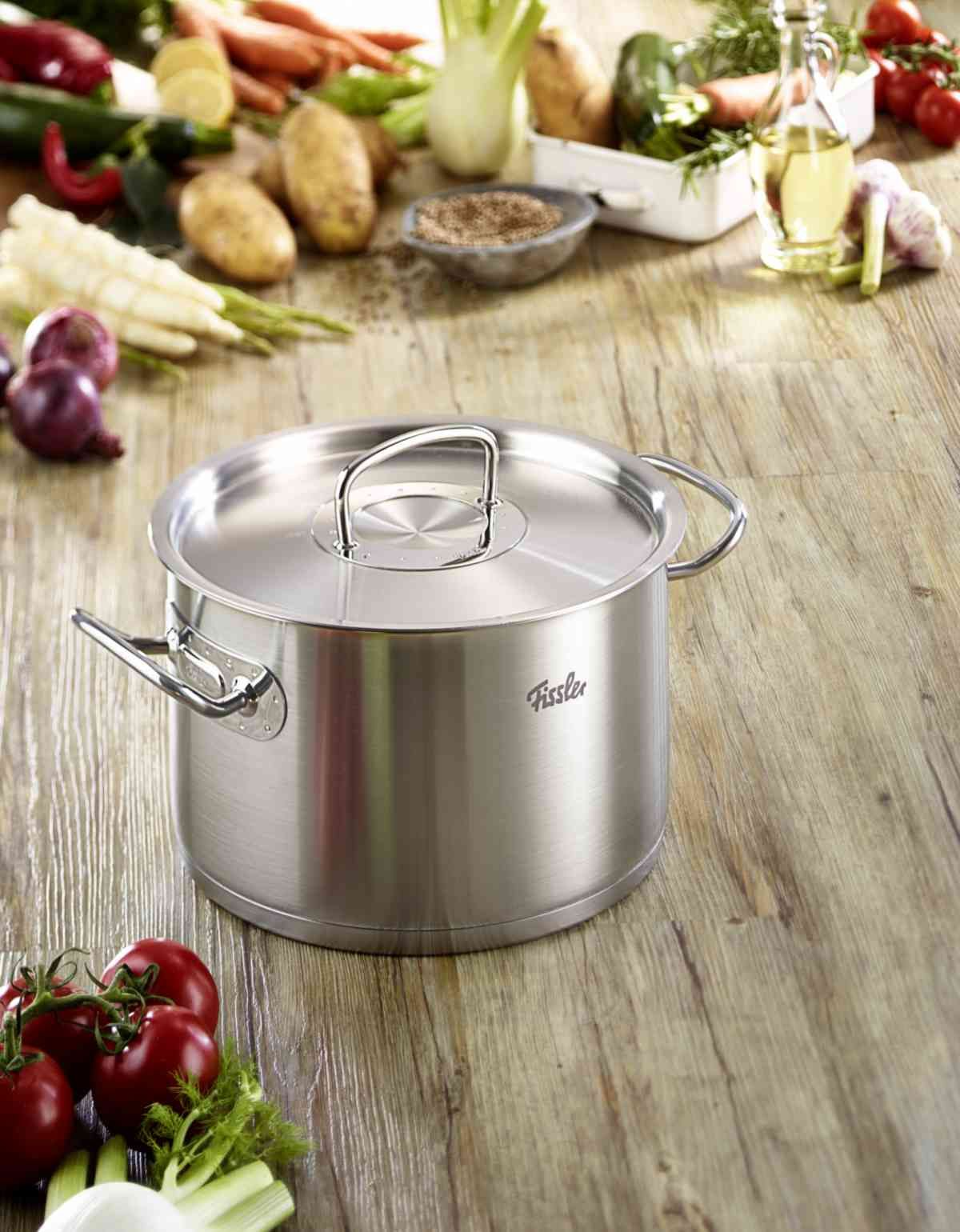 Fissler Original-Profi Collection® stainless steel tall stew pot 20cm (5.2L)