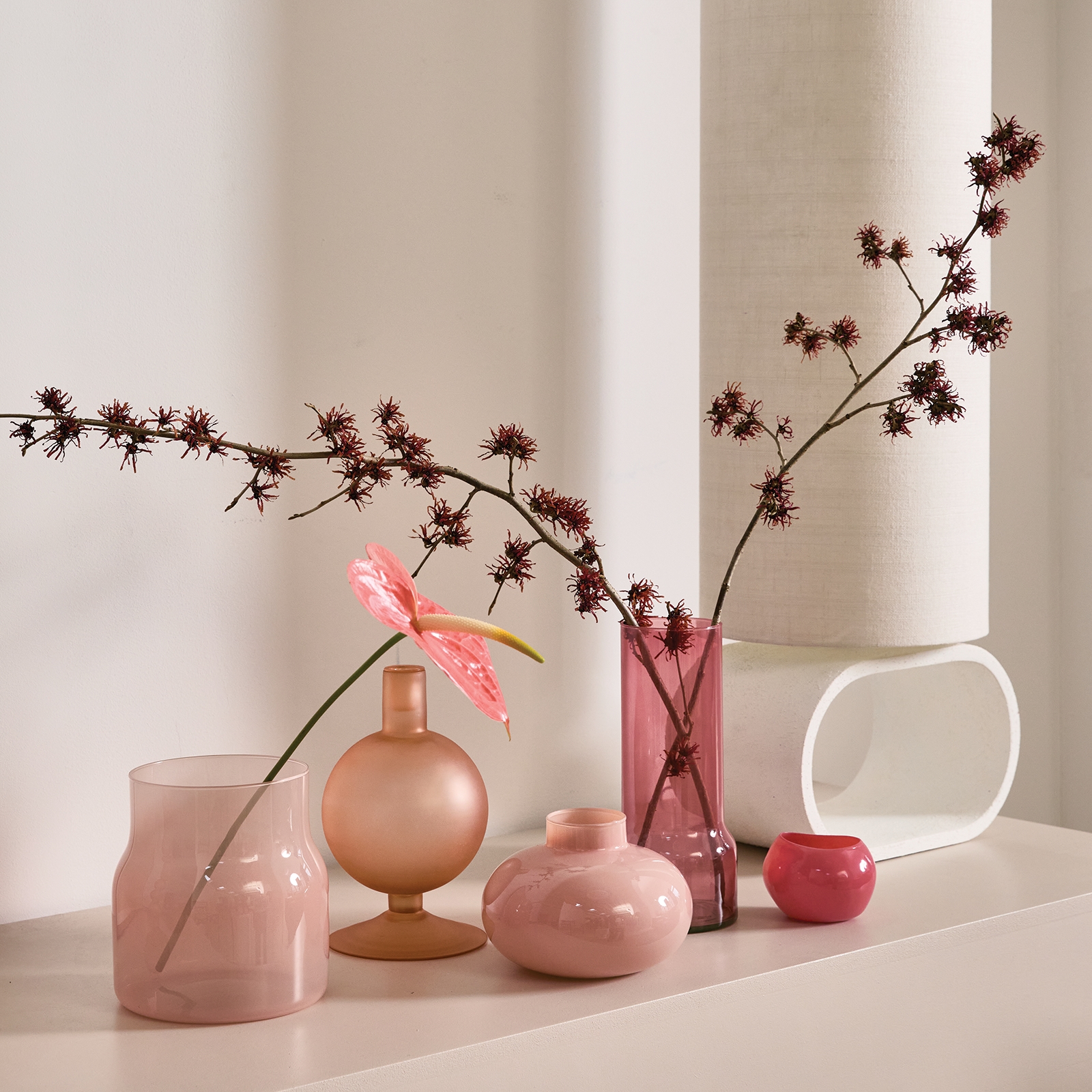 Nekku Glass Vase - Branded Apricot