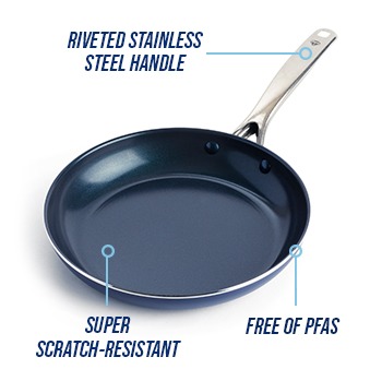 Blue Diamond Cookware Family Feast Diamond-infused Ceramic Nonstick, Frying  Pan, 14 & Reviews