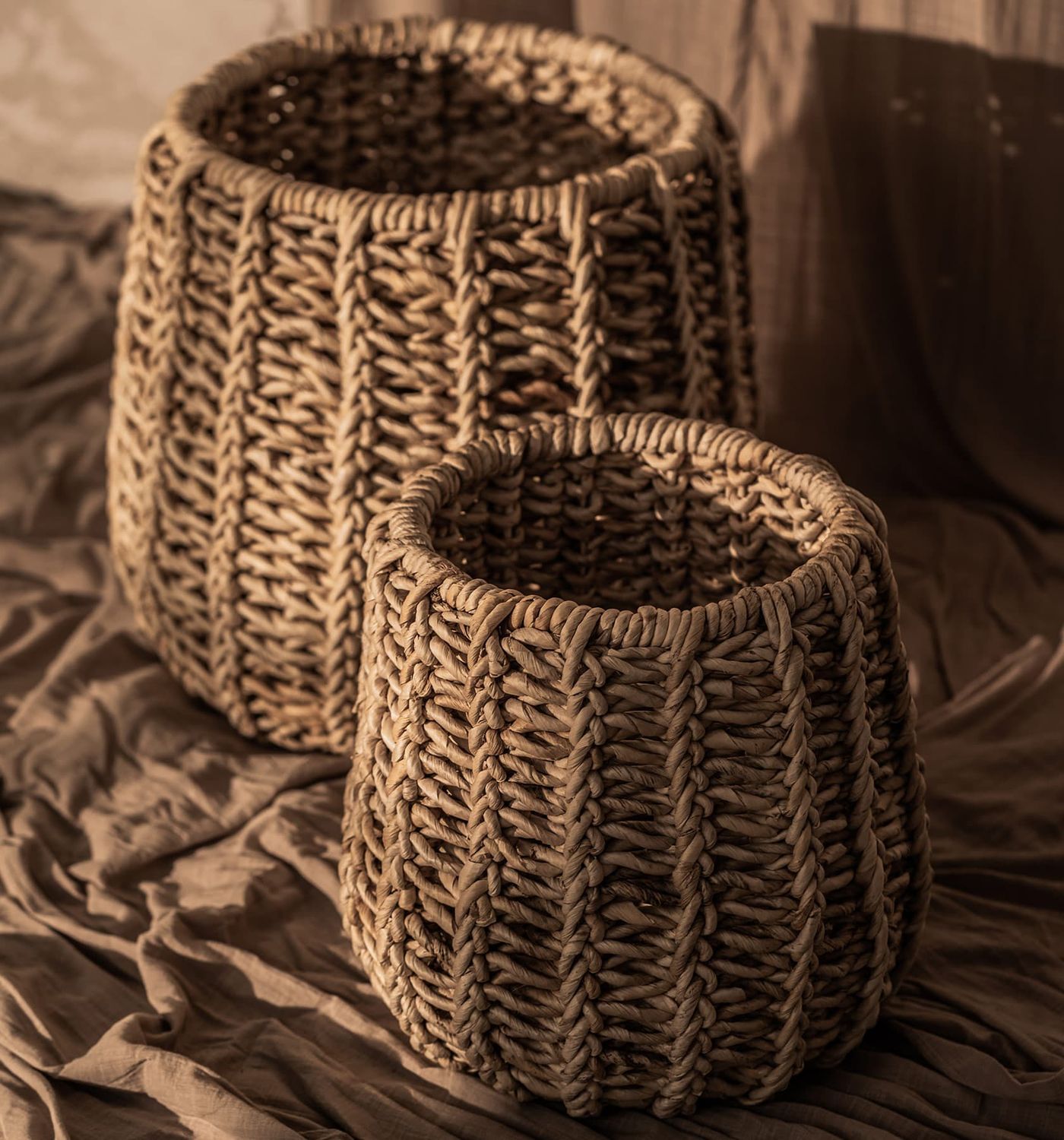 dBodhi Banda Round Basket