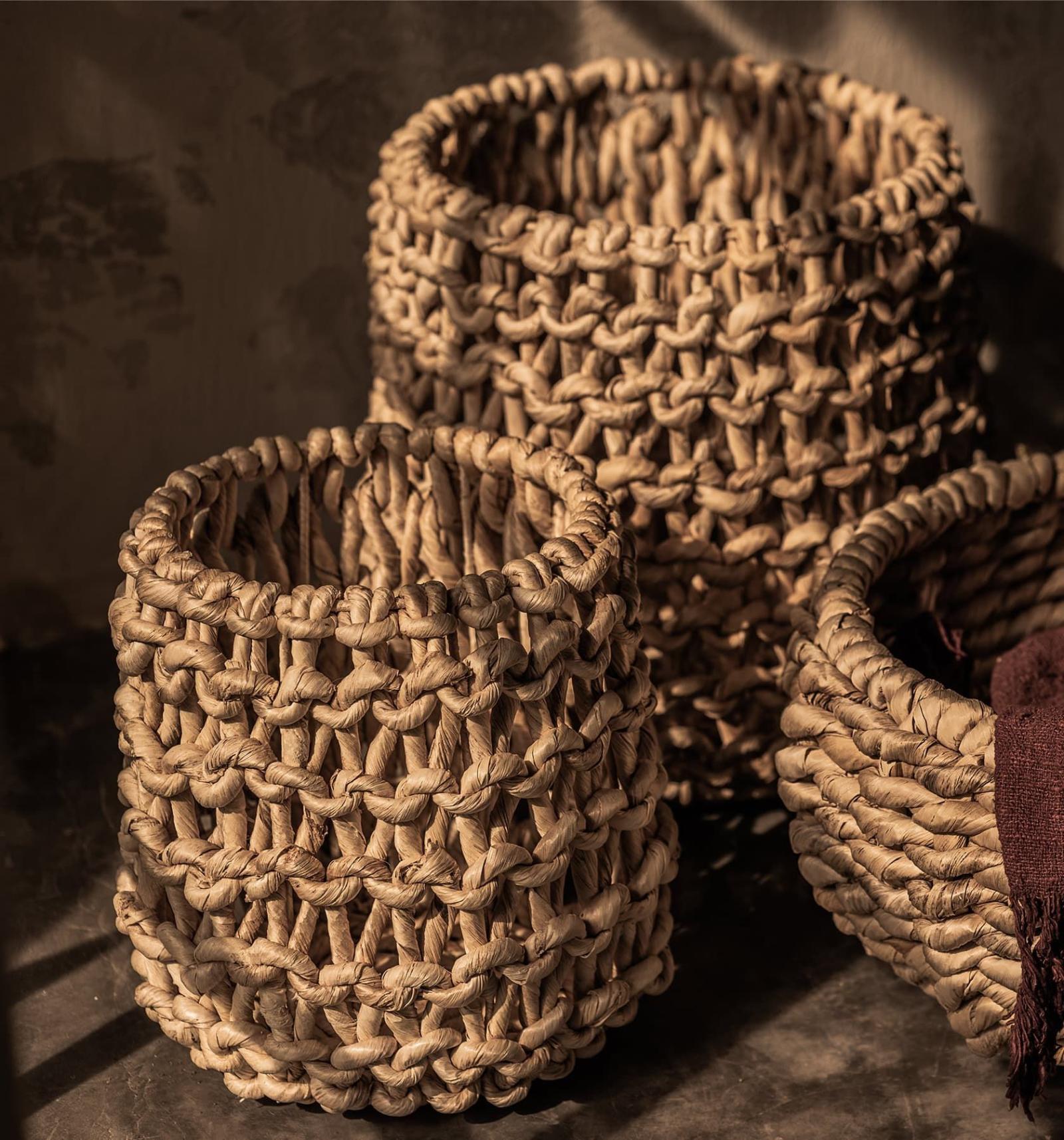 dBodhi Banda Round Basket