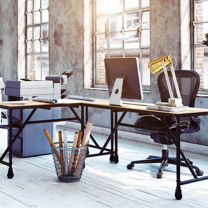 Kill those cold corners and drafts with our 10 in. portable ceramic heater in your office while you work.