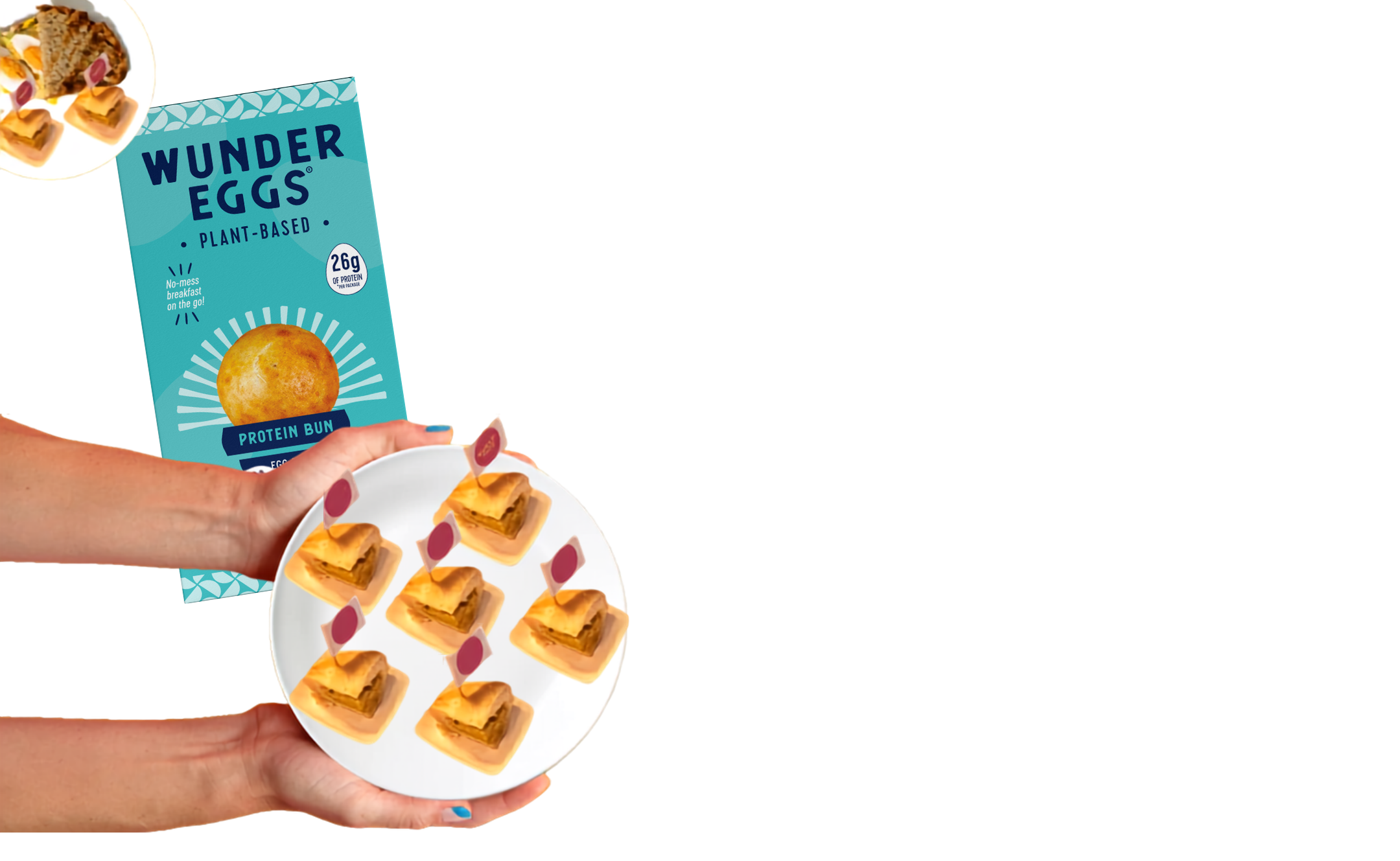 WunderEggs - Protein Bun, Egg & Cheese