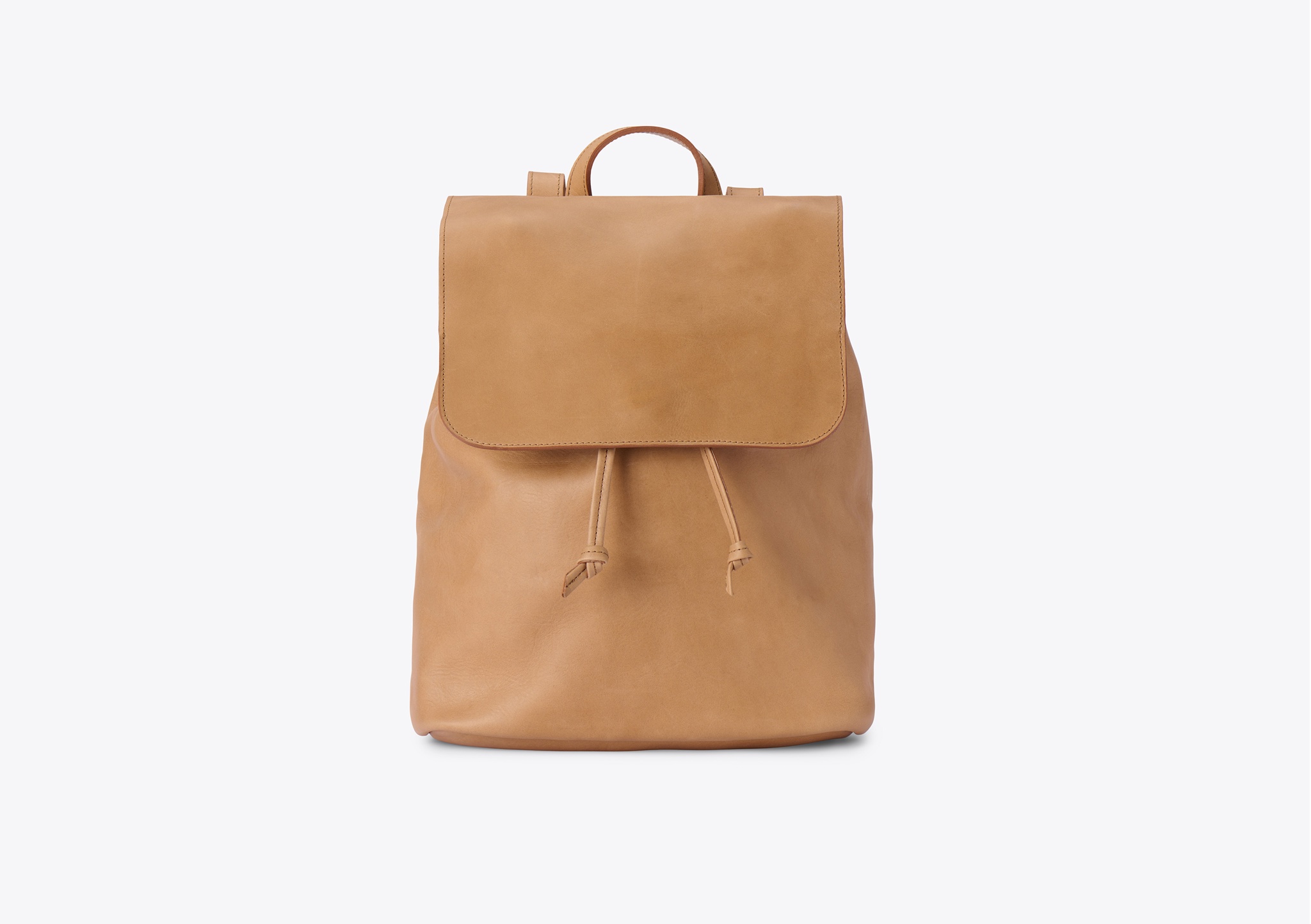 Nisolo Daniela Drawstring Backpack Almond - Every Nisolo product is built on the foundation of comfort, function, and design. 