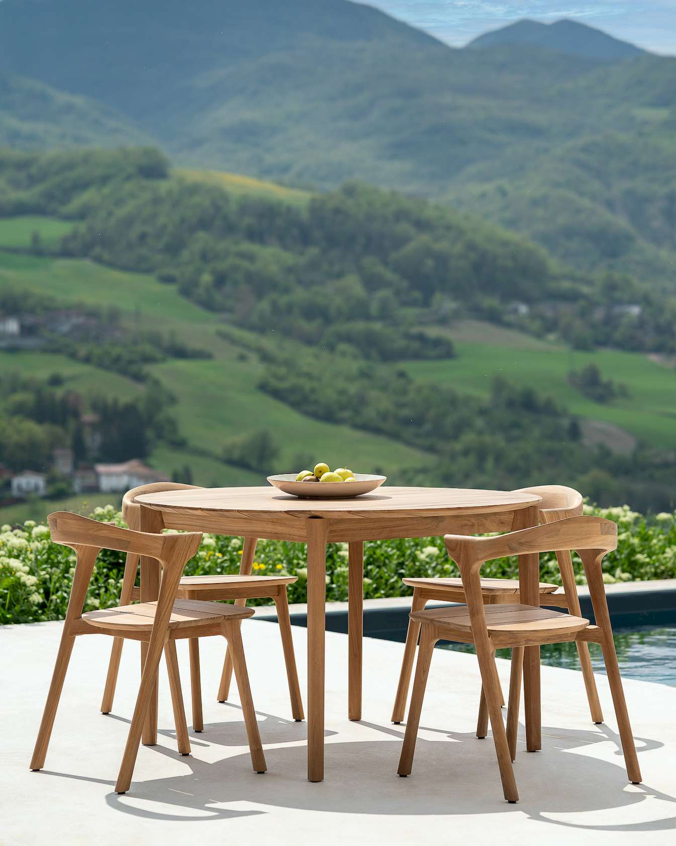 Ethnicraft Teak Bok Outdoor Dining Chair