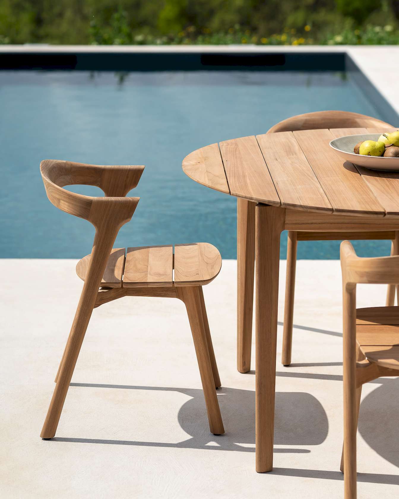 Ethnicraft Teak Bok Outdoor Dining Chair