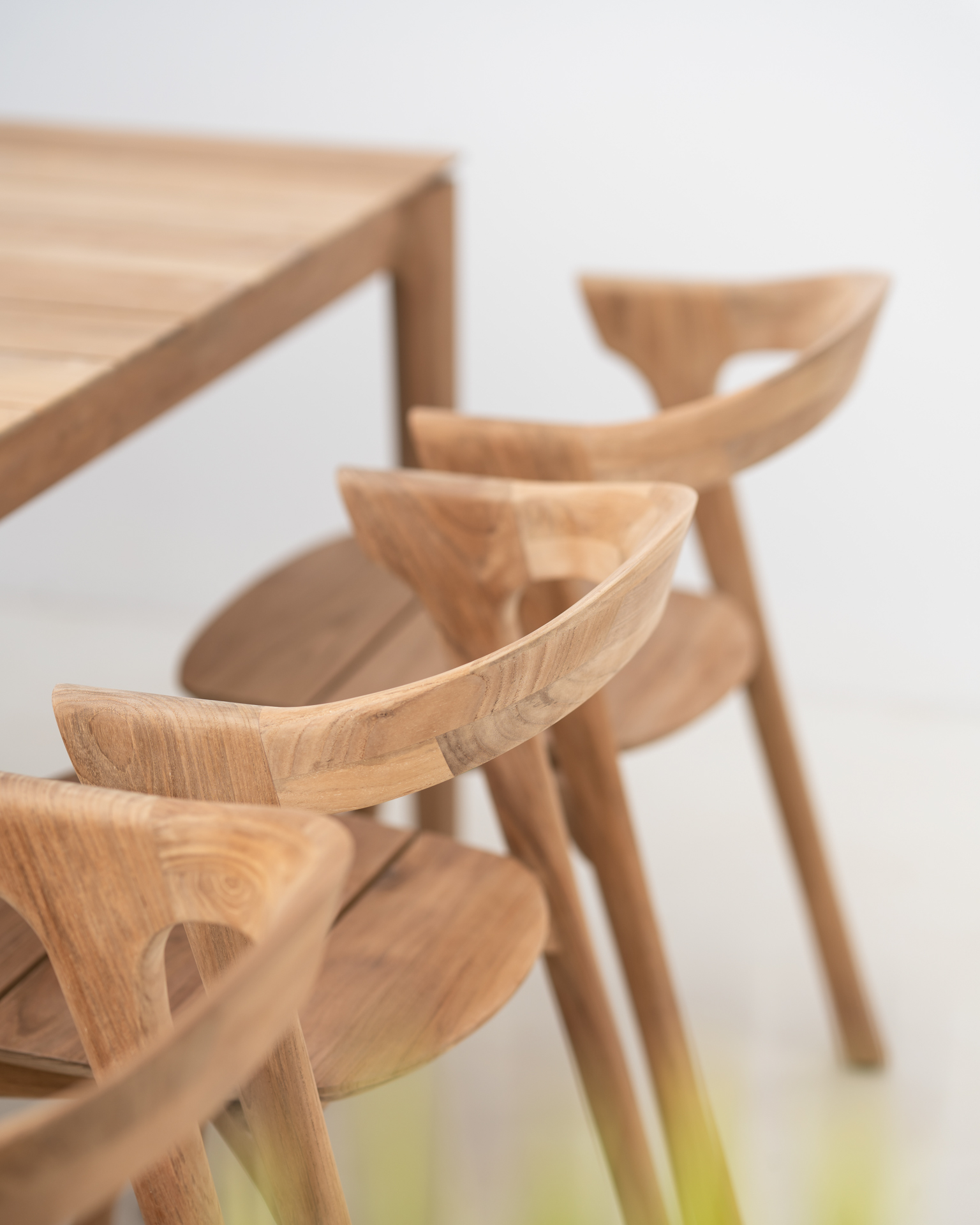 Ethnicraft Teak Bok Outdoor Dining Chair