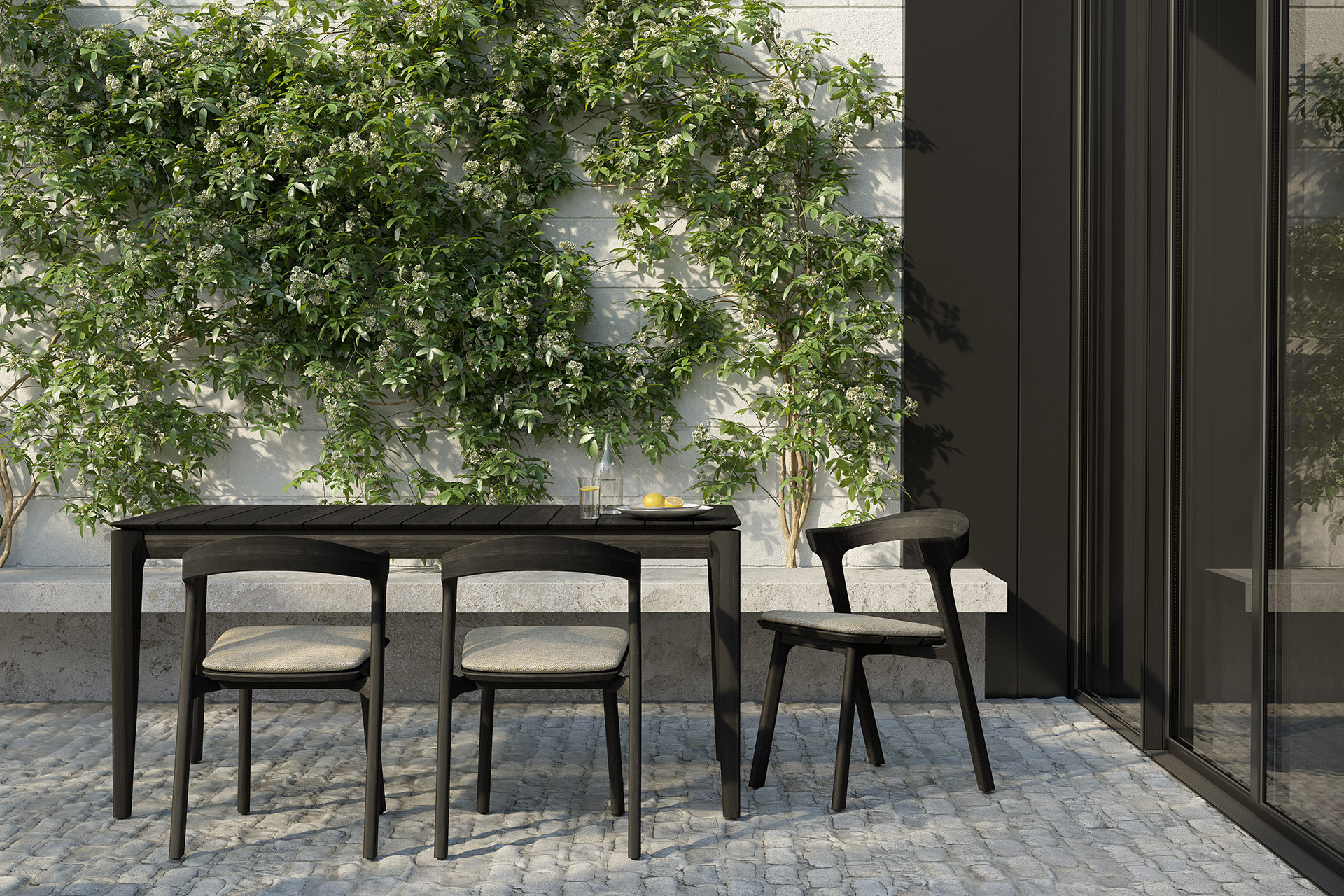 Ethnicraft Teak Bok Outdoor Dining Chair
