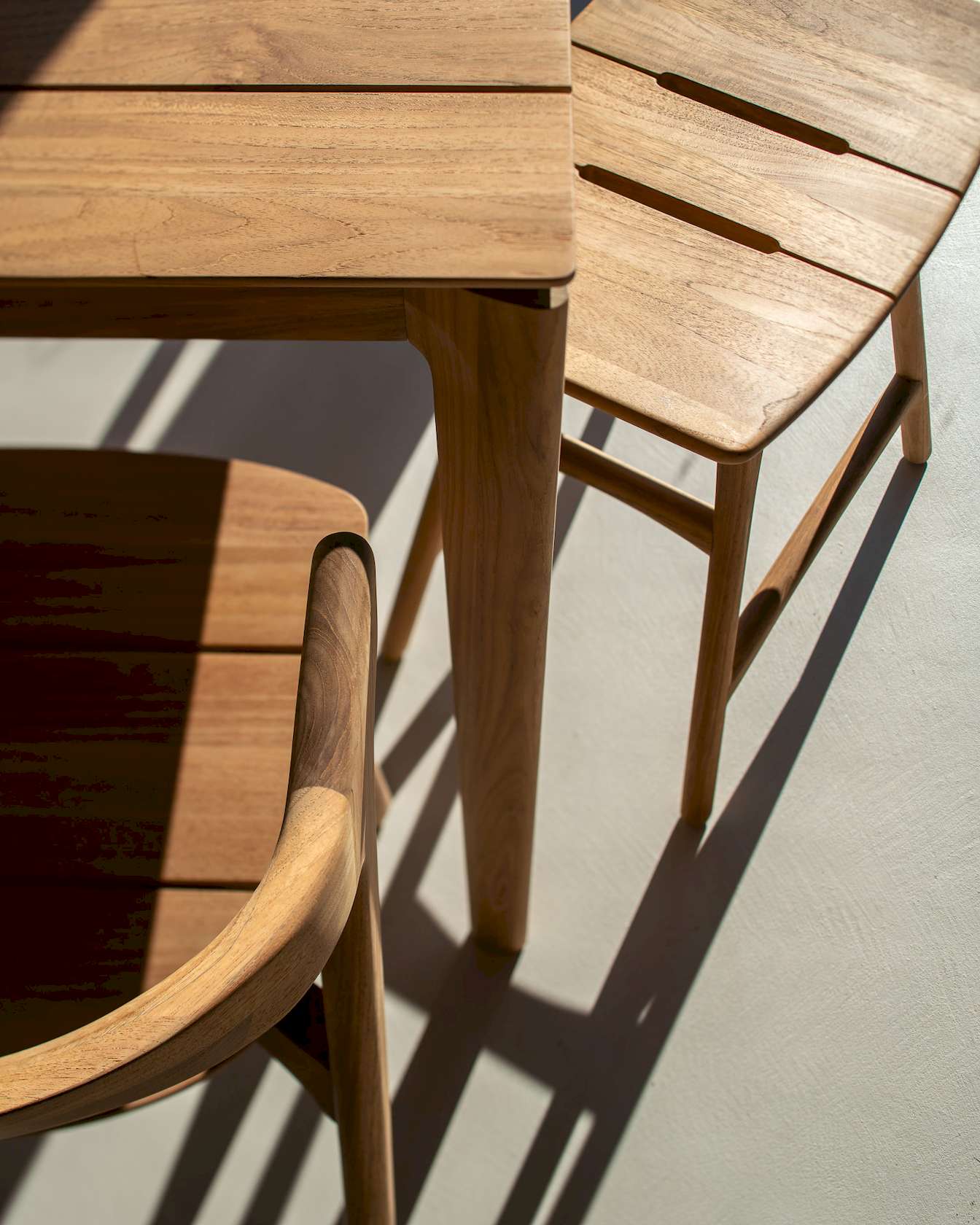 Ethnicraft Teak Bok Outdoor Dining Chair
