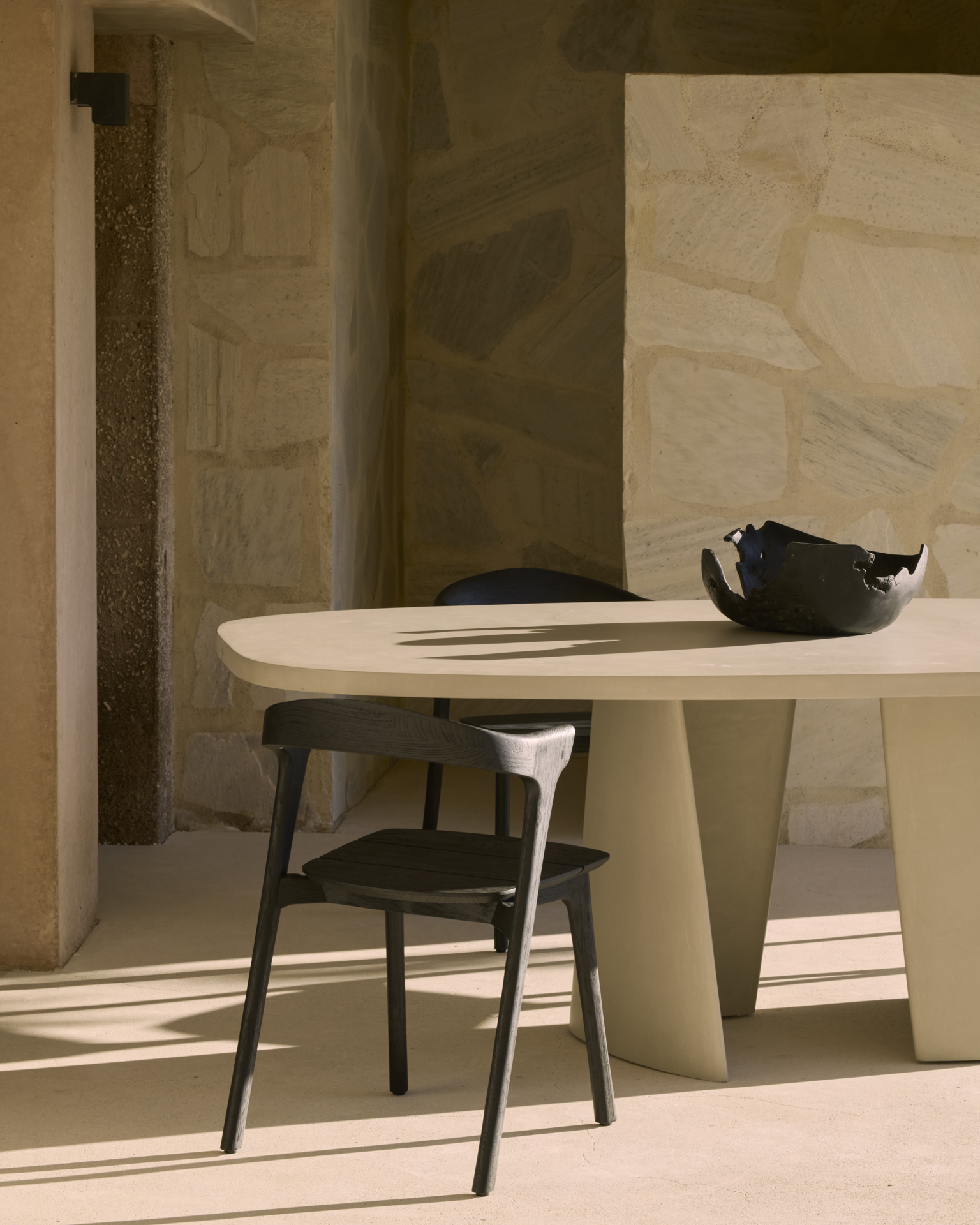 Ethnicraft Teak Bok Outdoor Dining Chair