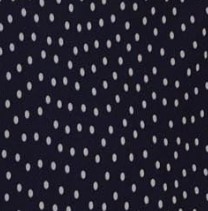 Mini Navy Polka Dot
