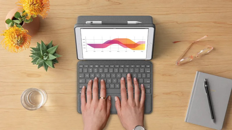 Logitech 羅技 COMBO TOUCH iPad 第7代 10.2" 鍵盤 Logitech COMBO TOUCH iPad 7th gen 10.2" keyboard