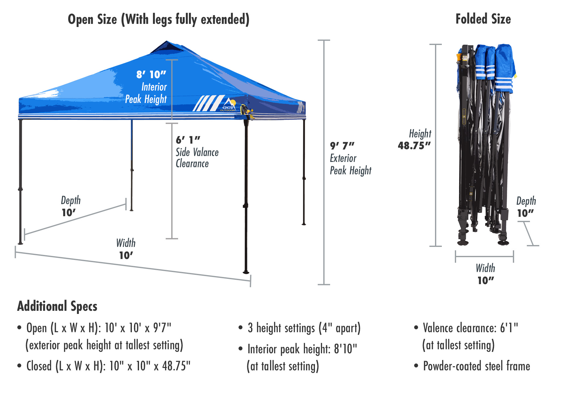 LevrUp Canopy GCI Outdoor