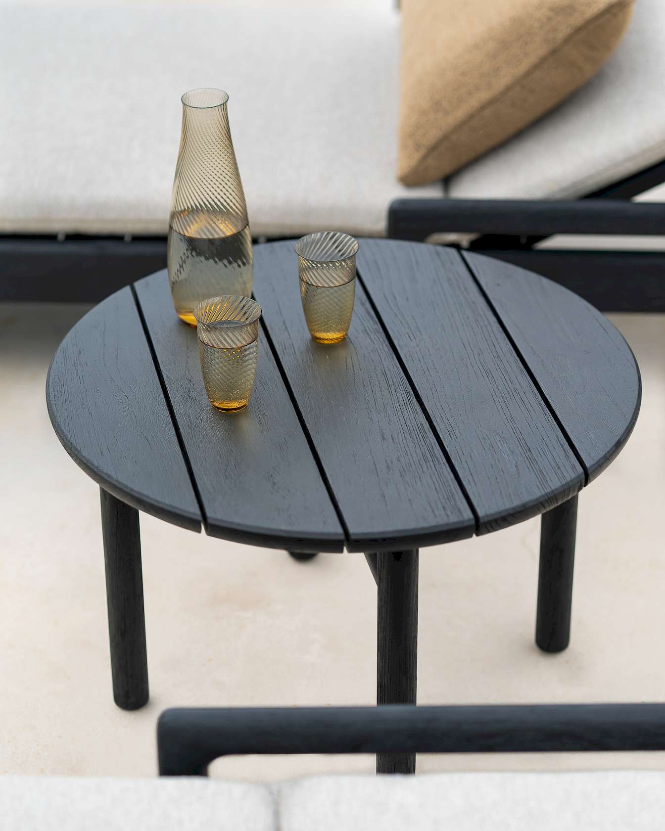 Ethnicraft Teak Quatro Outdoor Side Table
