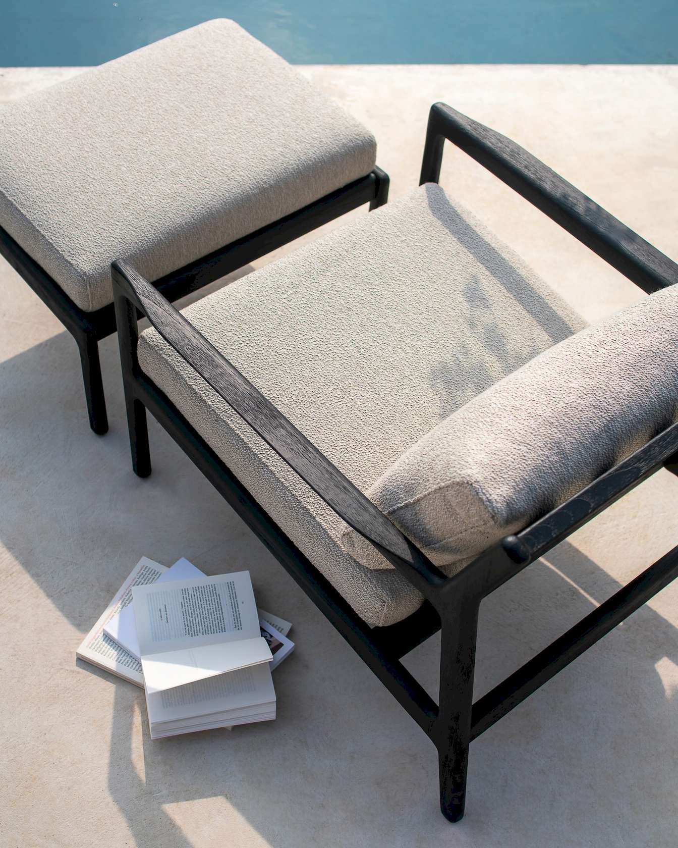 Ethnicraft Teak Jack Outdoor Foot Stool