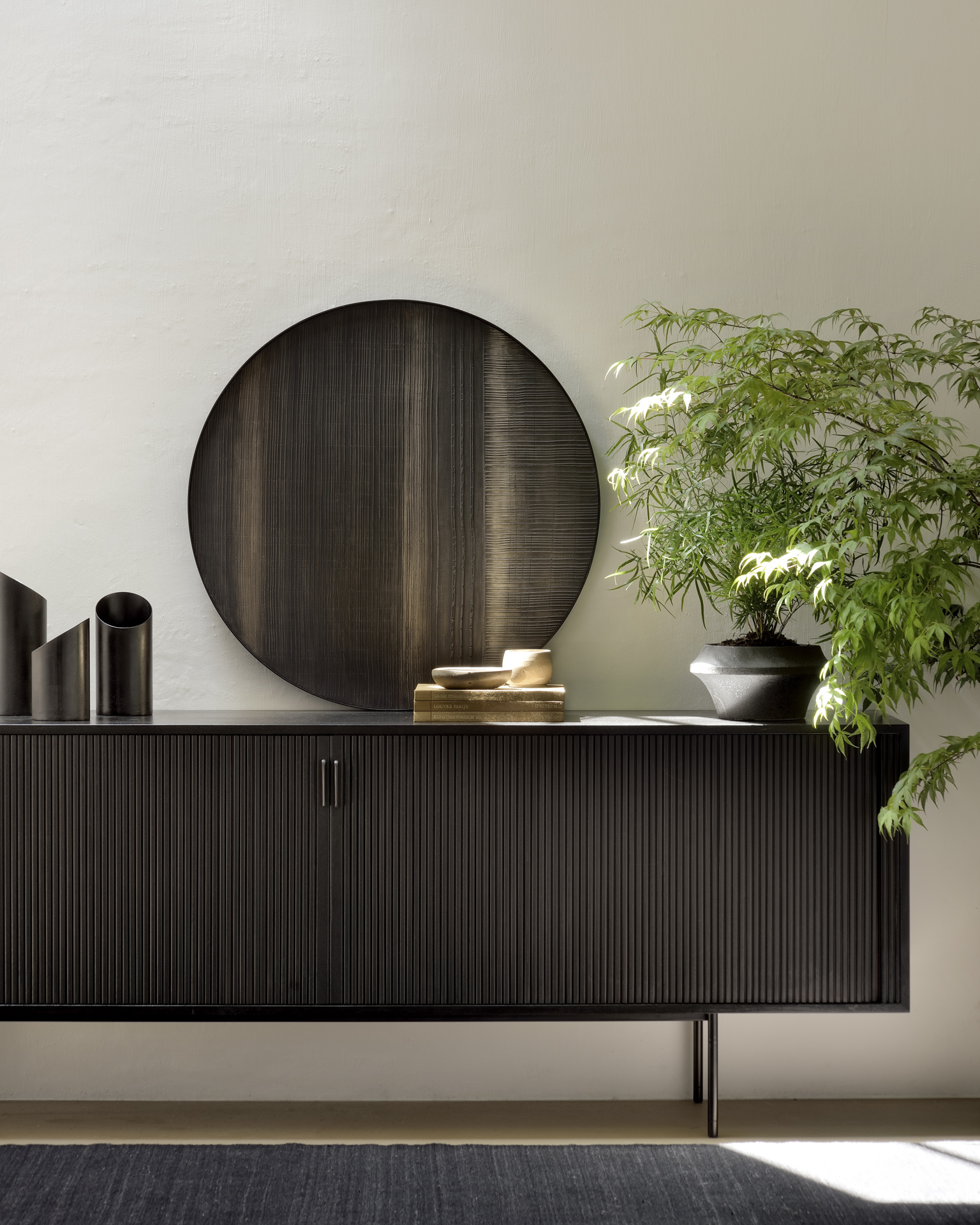 Ethnicraft Mahogany Roller Max Sideboard - 2 Doors