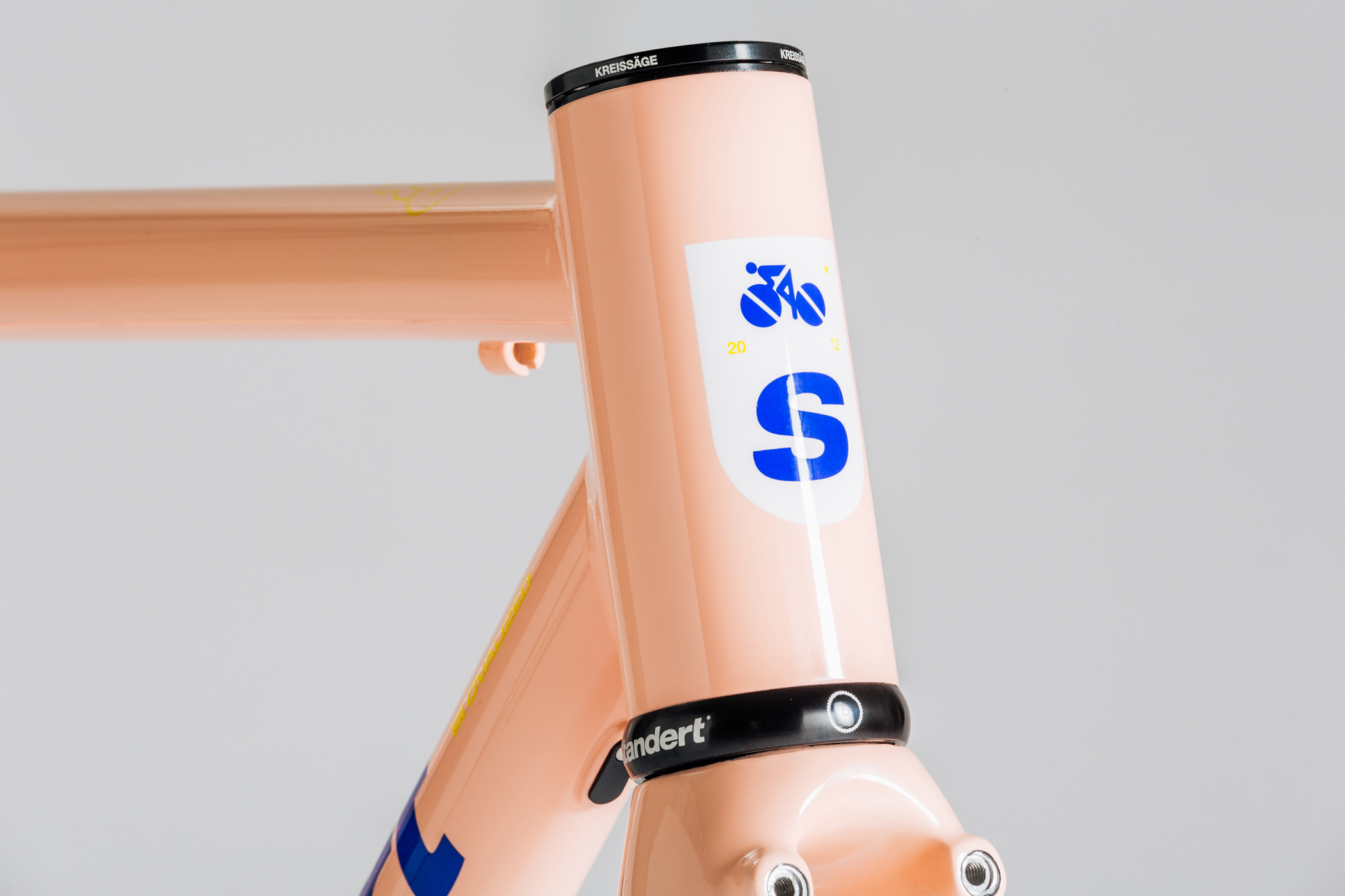 Road Bike Frame | Kreissäge Rim Paceline Peach | Made for Racing