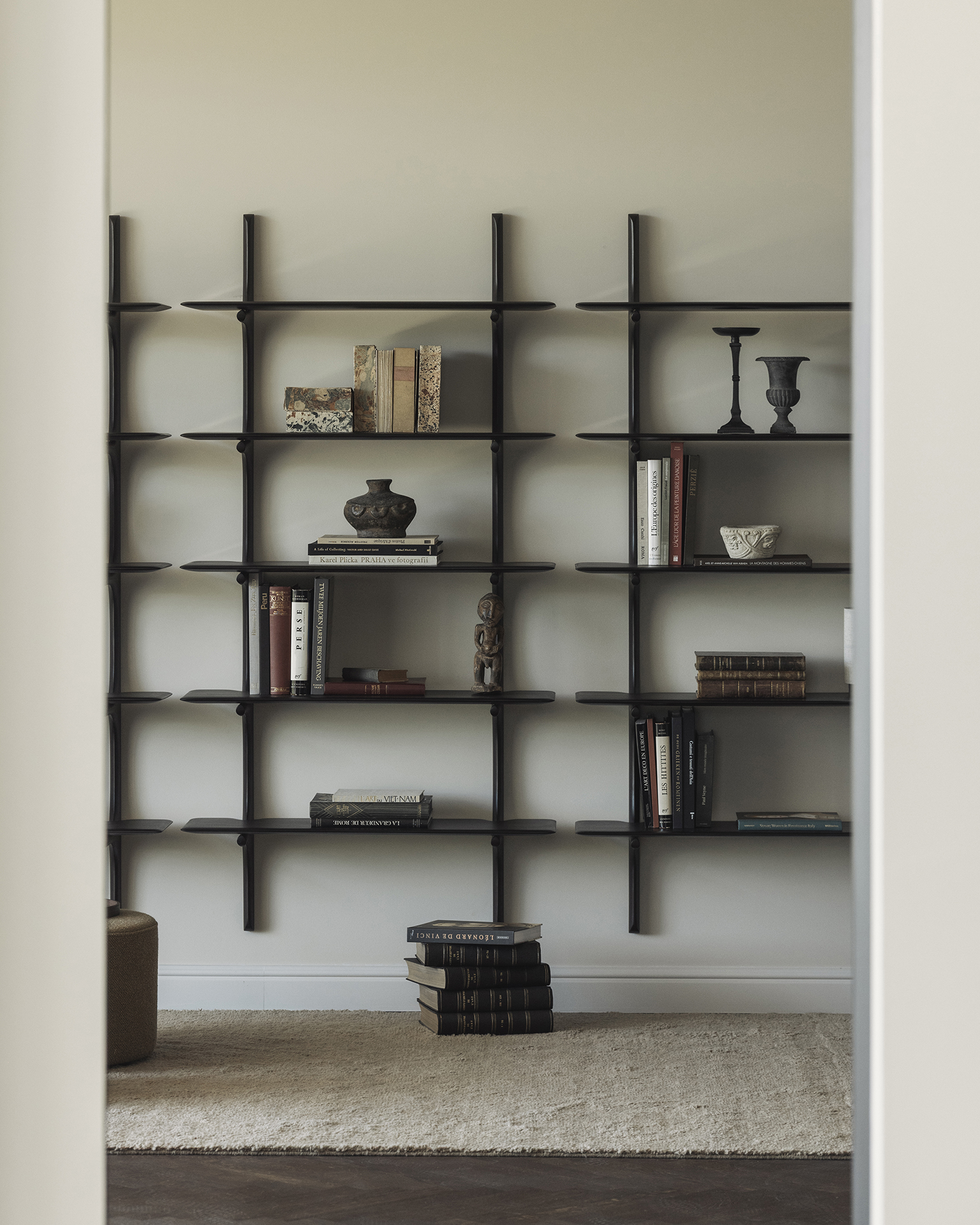 Ethnicraft Mahogany PI Wall Shelf
