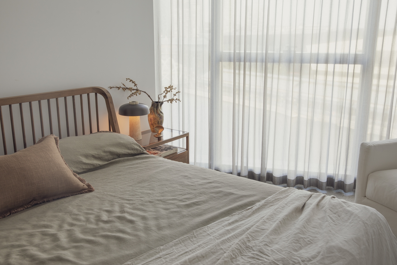 Ethnicraft Reclaimed Teak Spindle King Bed